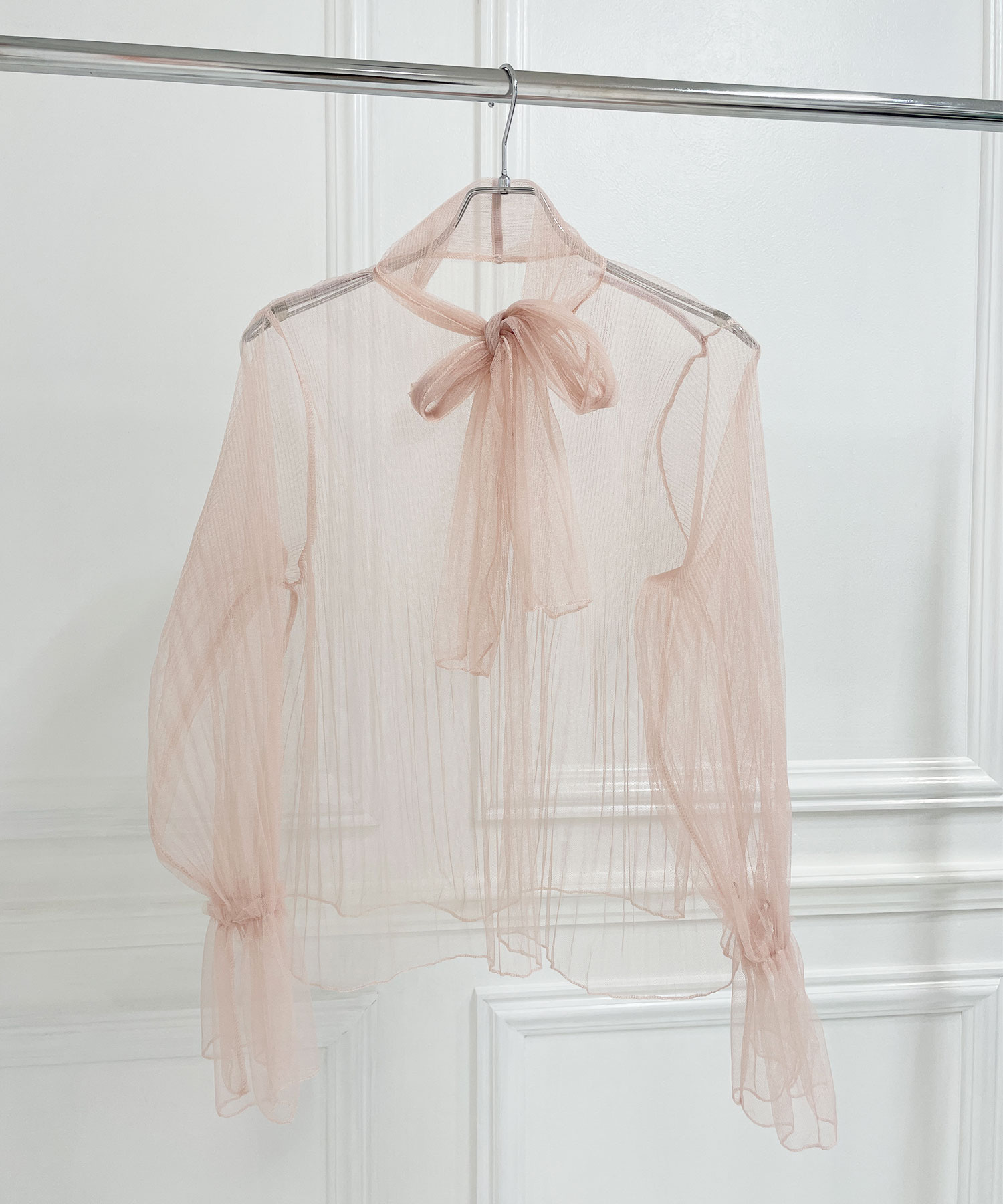 SELECT シアーボウタイブラウス