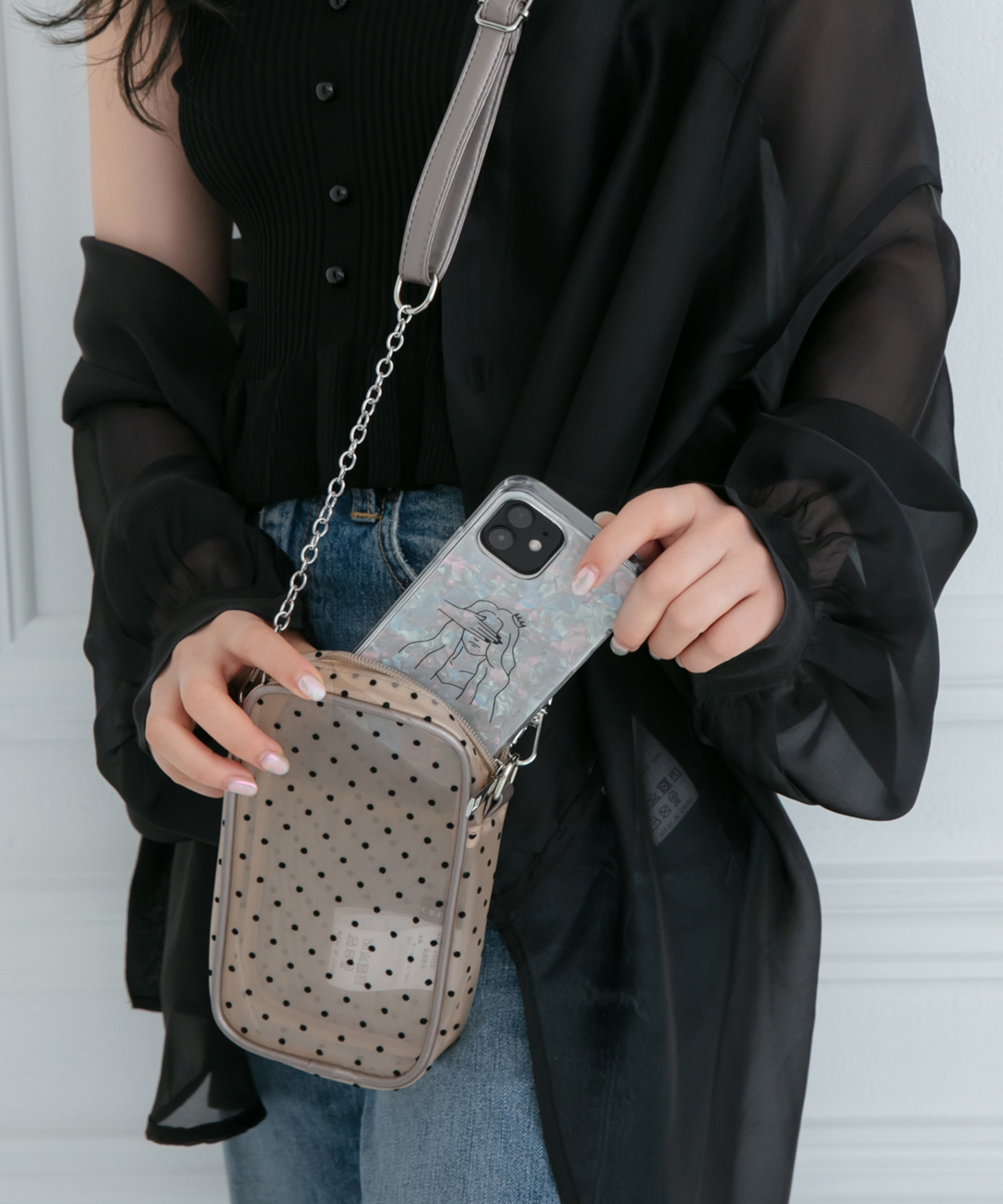 イラストシェルケースiphone12/12pro