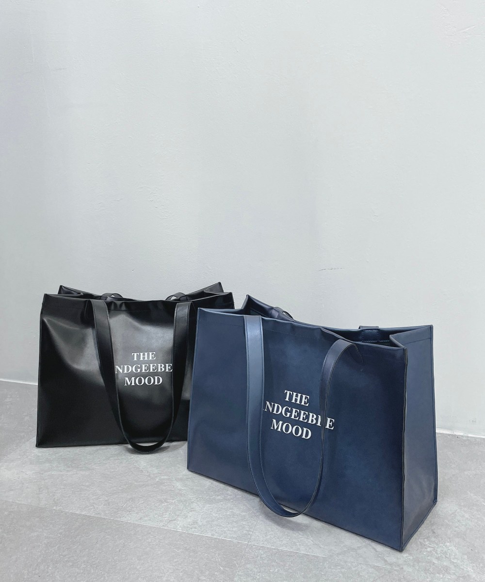 UNISEX フェイクレザーショッパーバッグ – BUNNY APARTMENT