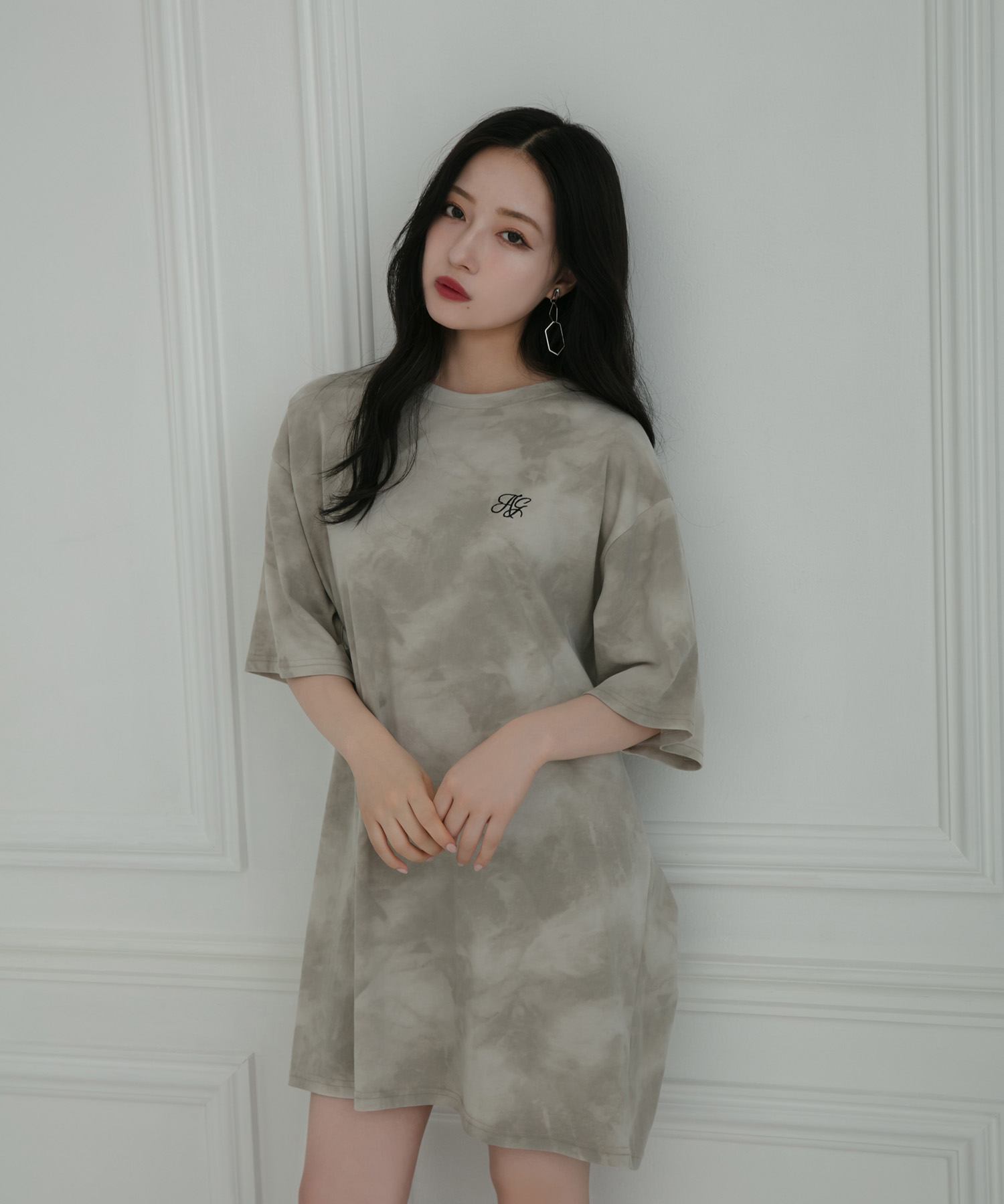 UNISEX ワンポイントタイダイT