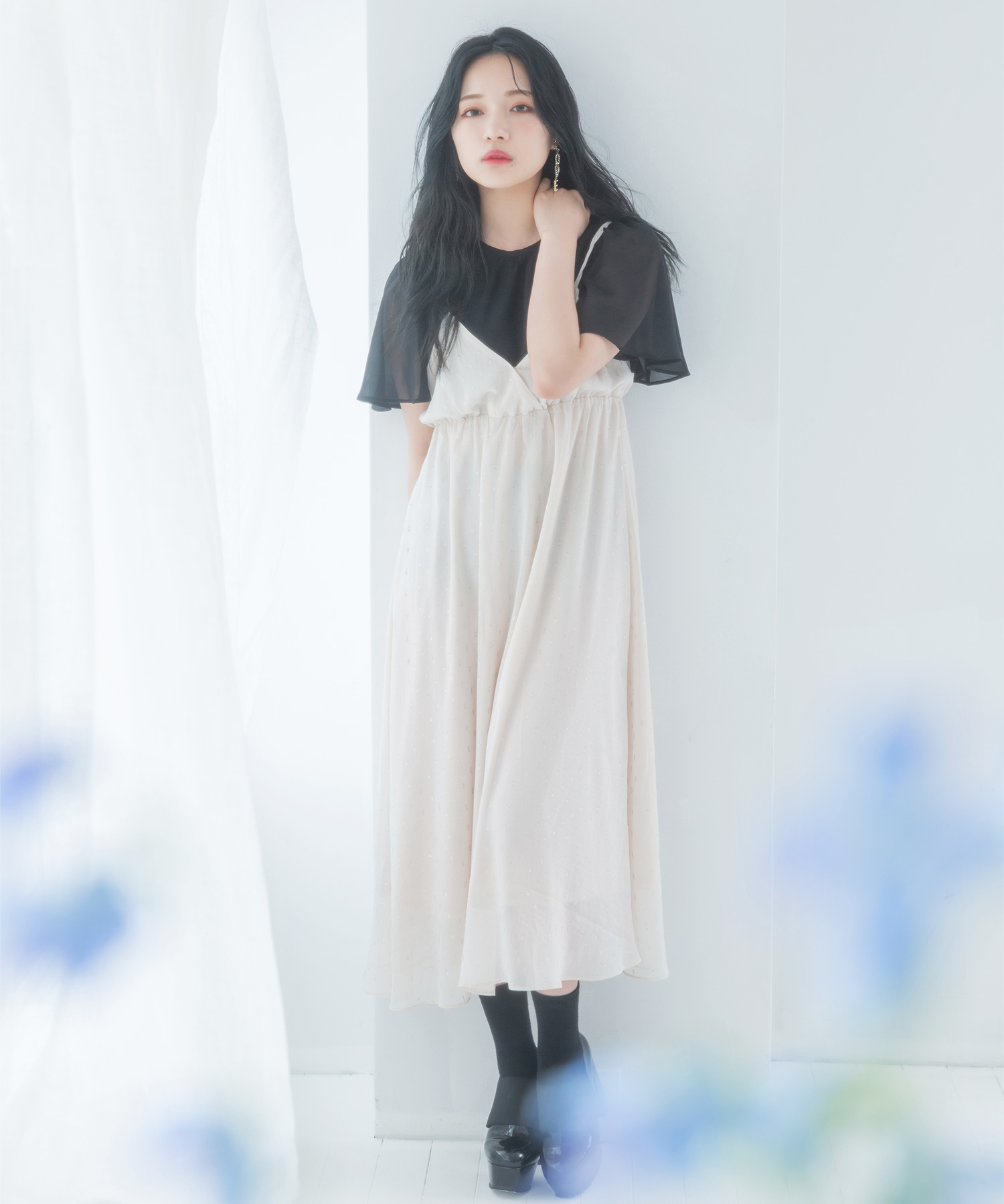 ドッキングキャミワンピ