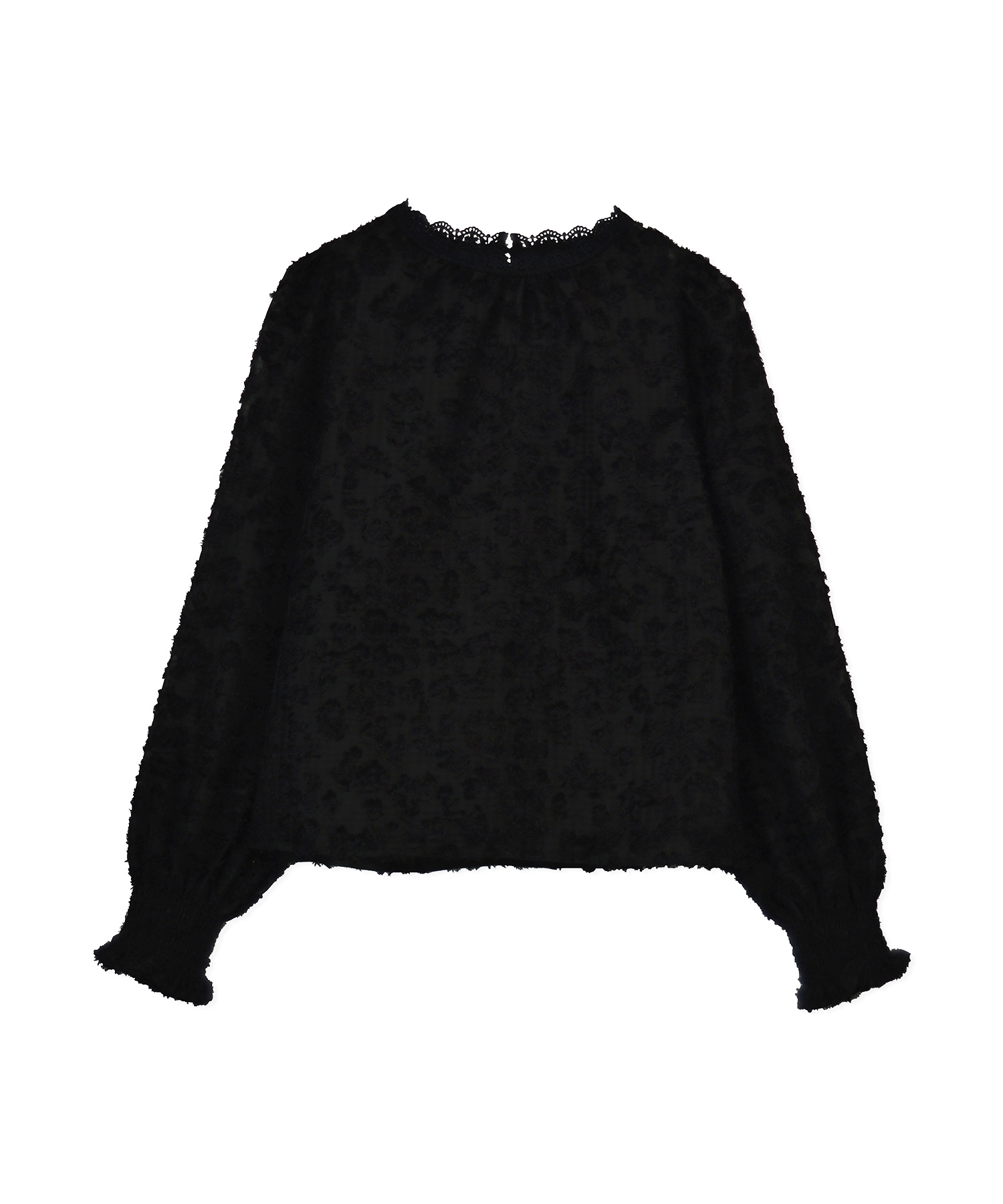 シャギーブラウス