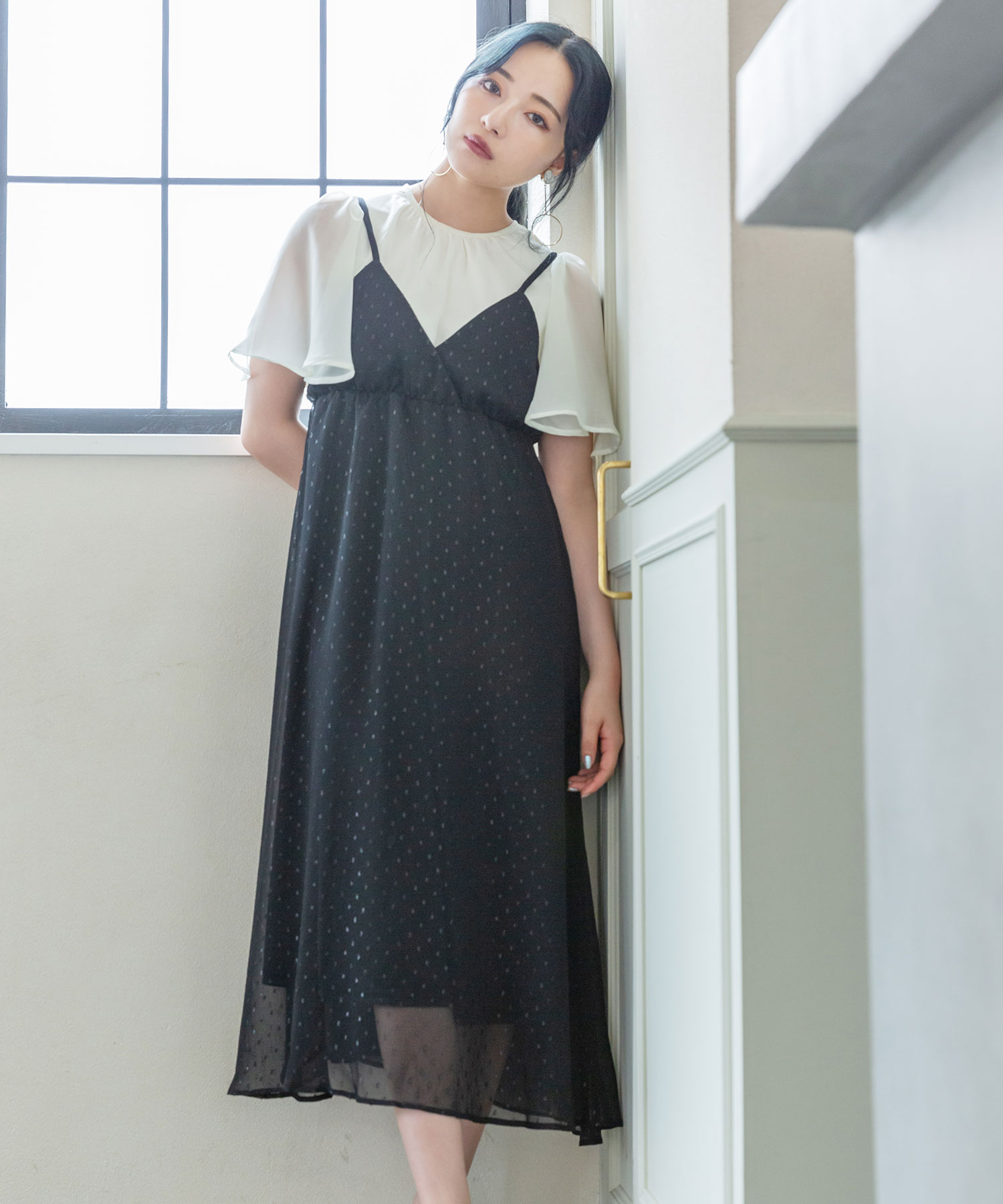 ドッキングキャミワンピ