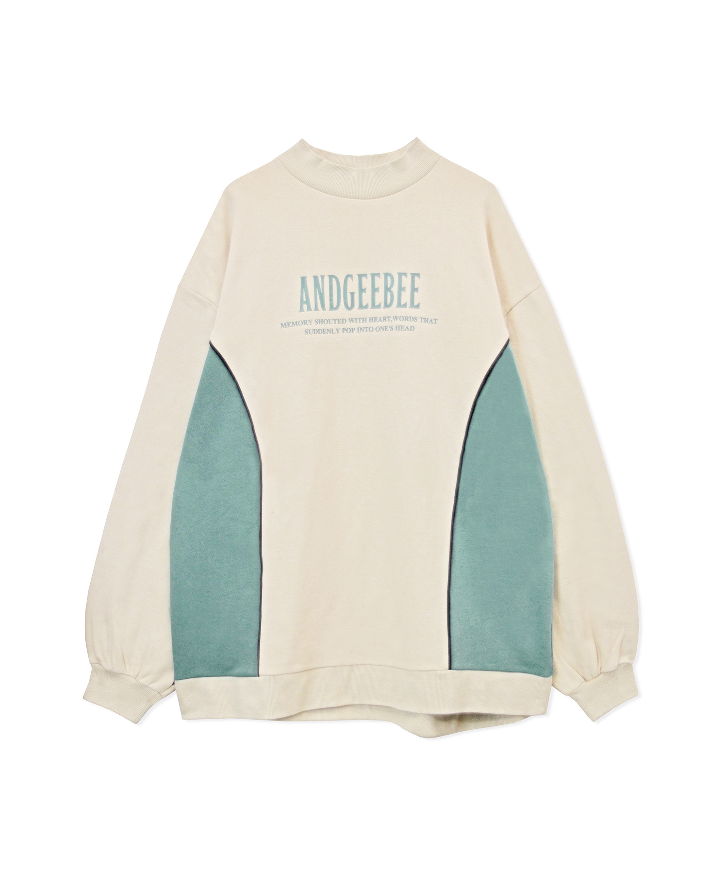 UNISEX ハイネックハイショクスウェット