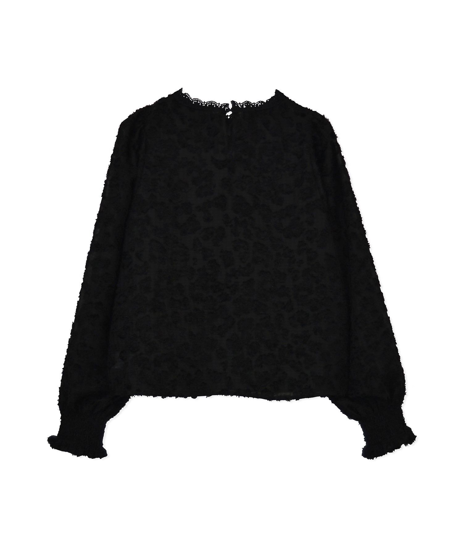 シャギーブラウス