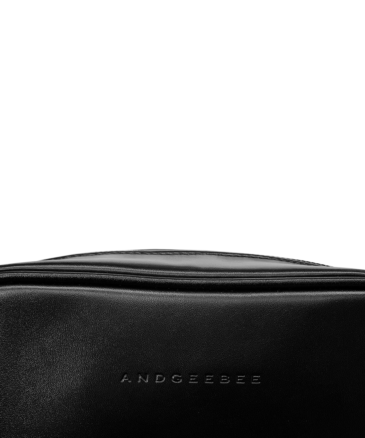 フェイクレザースクエアショルダーバッグ