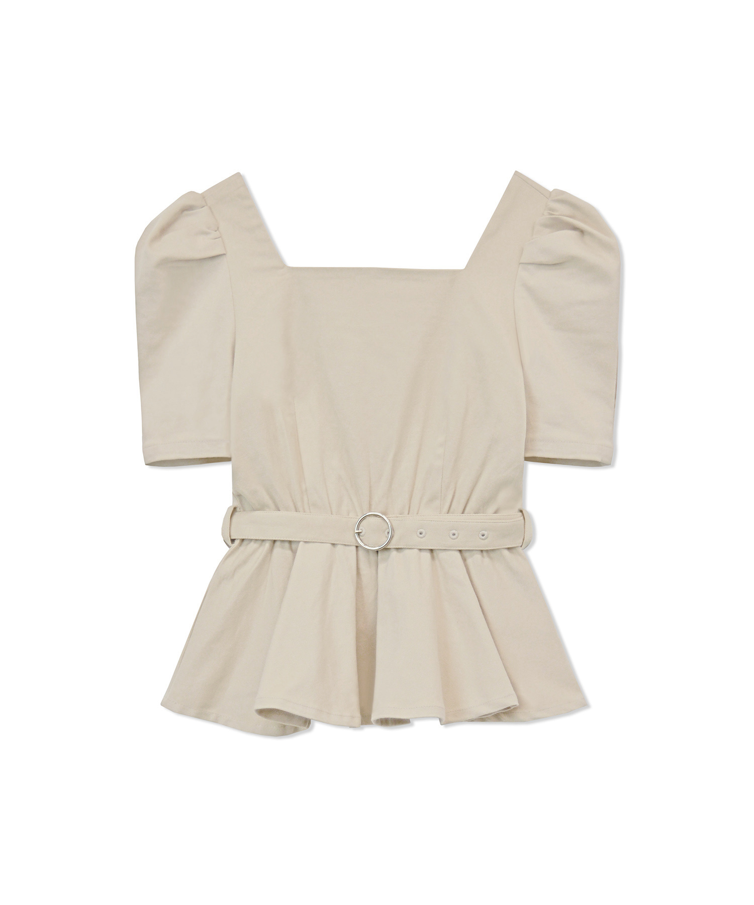 ペプラムトップス