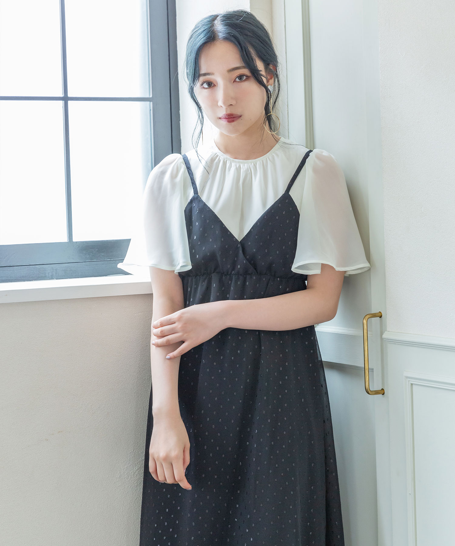 ドッキングキャミワンピ