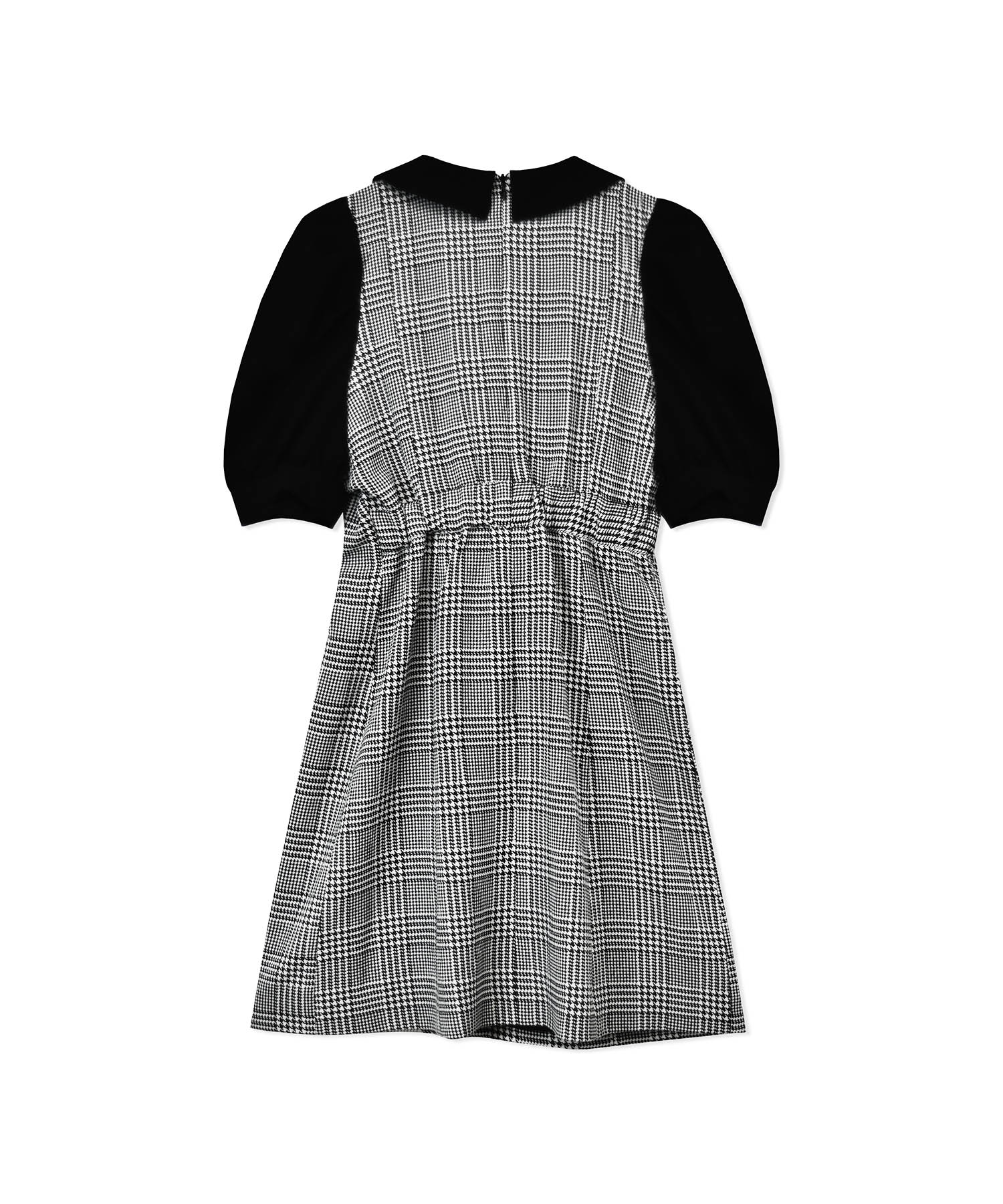 パール千鳥ワンピ