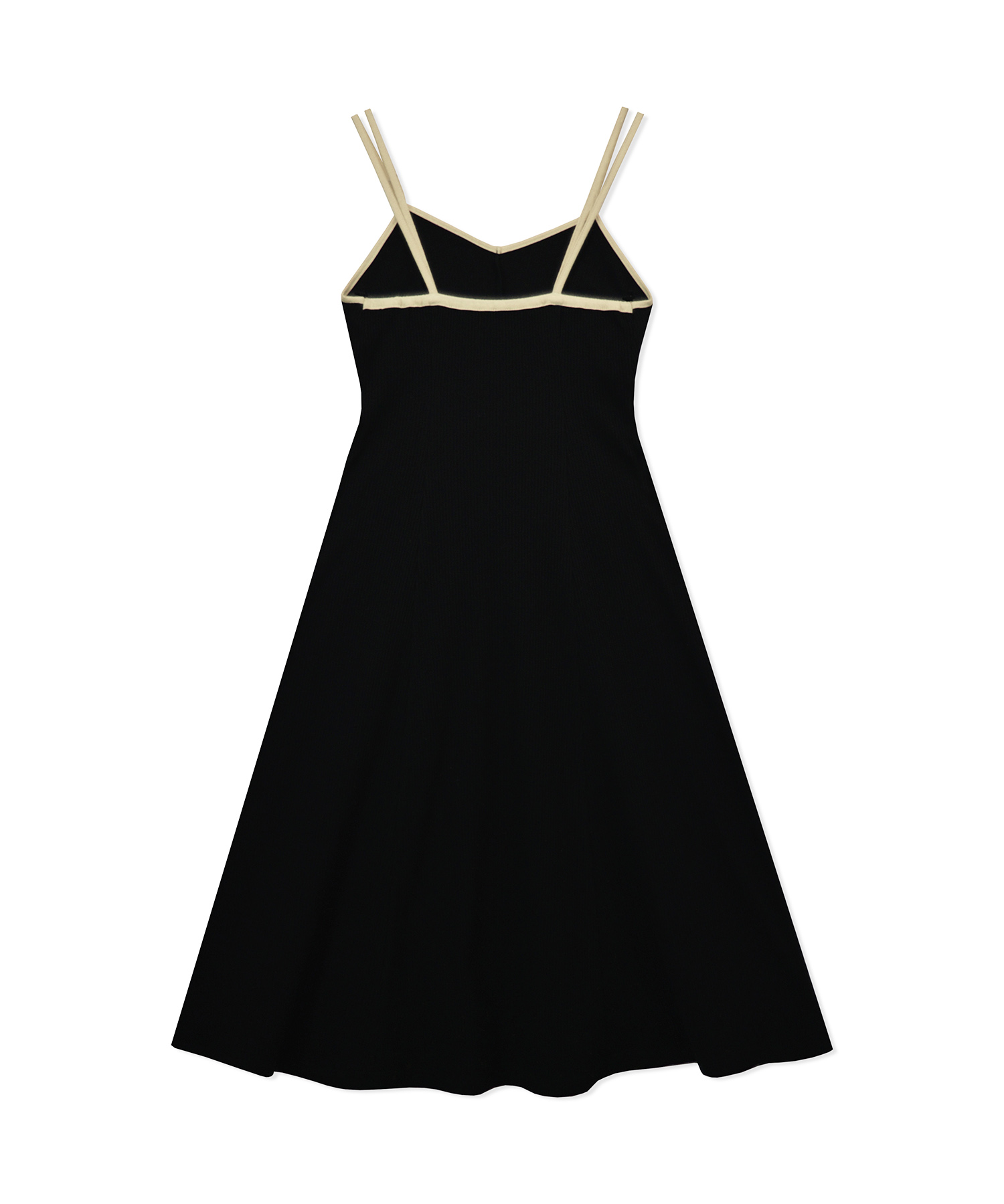 パイピングキャミワンピ