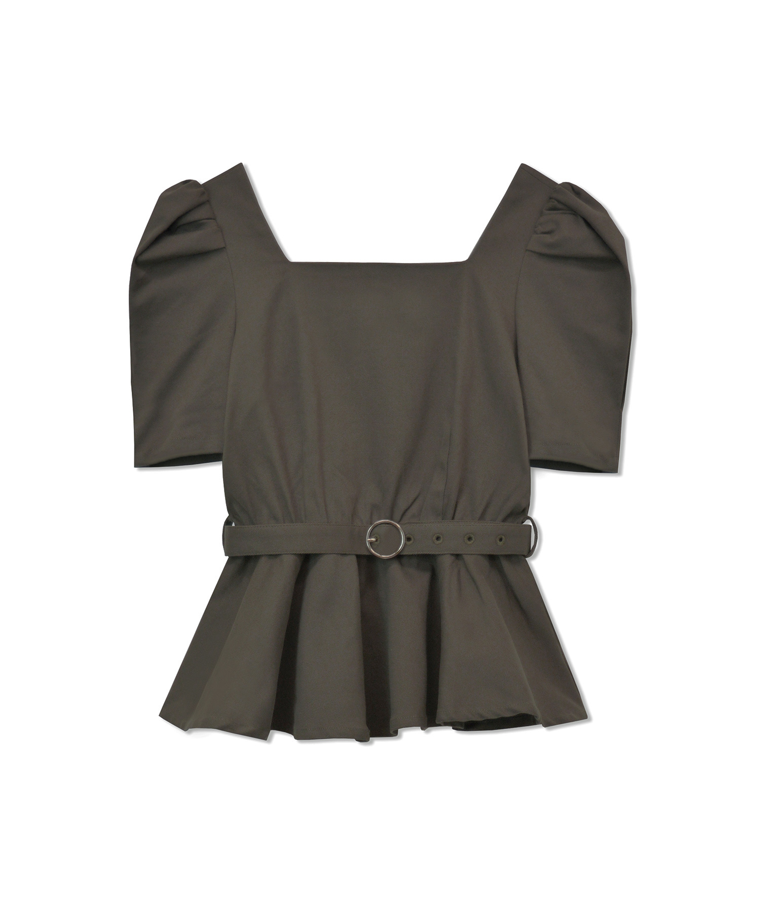 ペプラムトップス