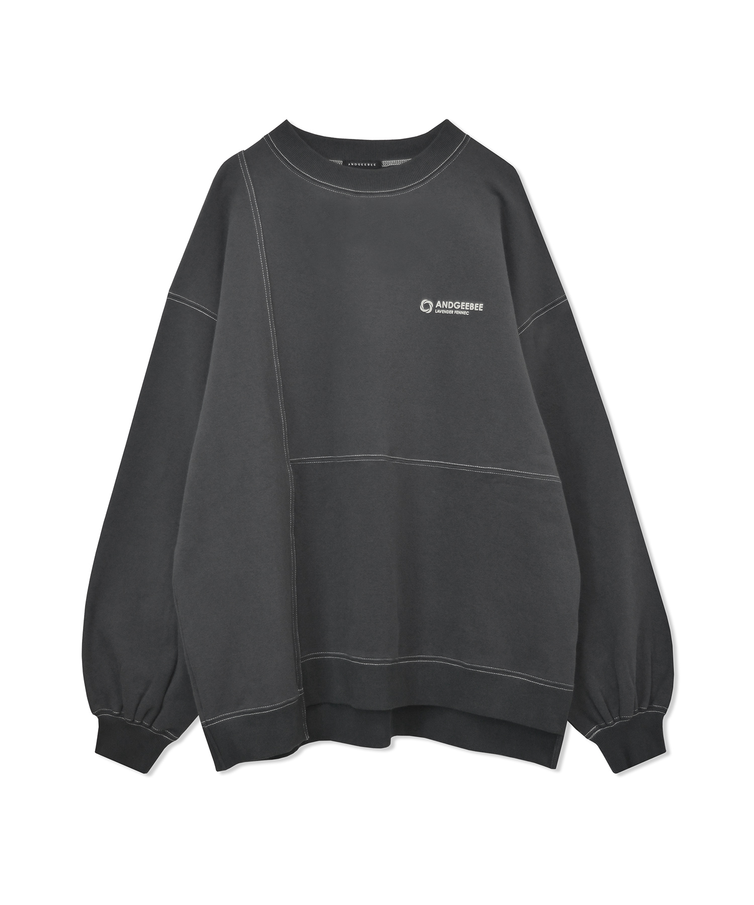 UNISEX ステッチ裏起毛スウェット