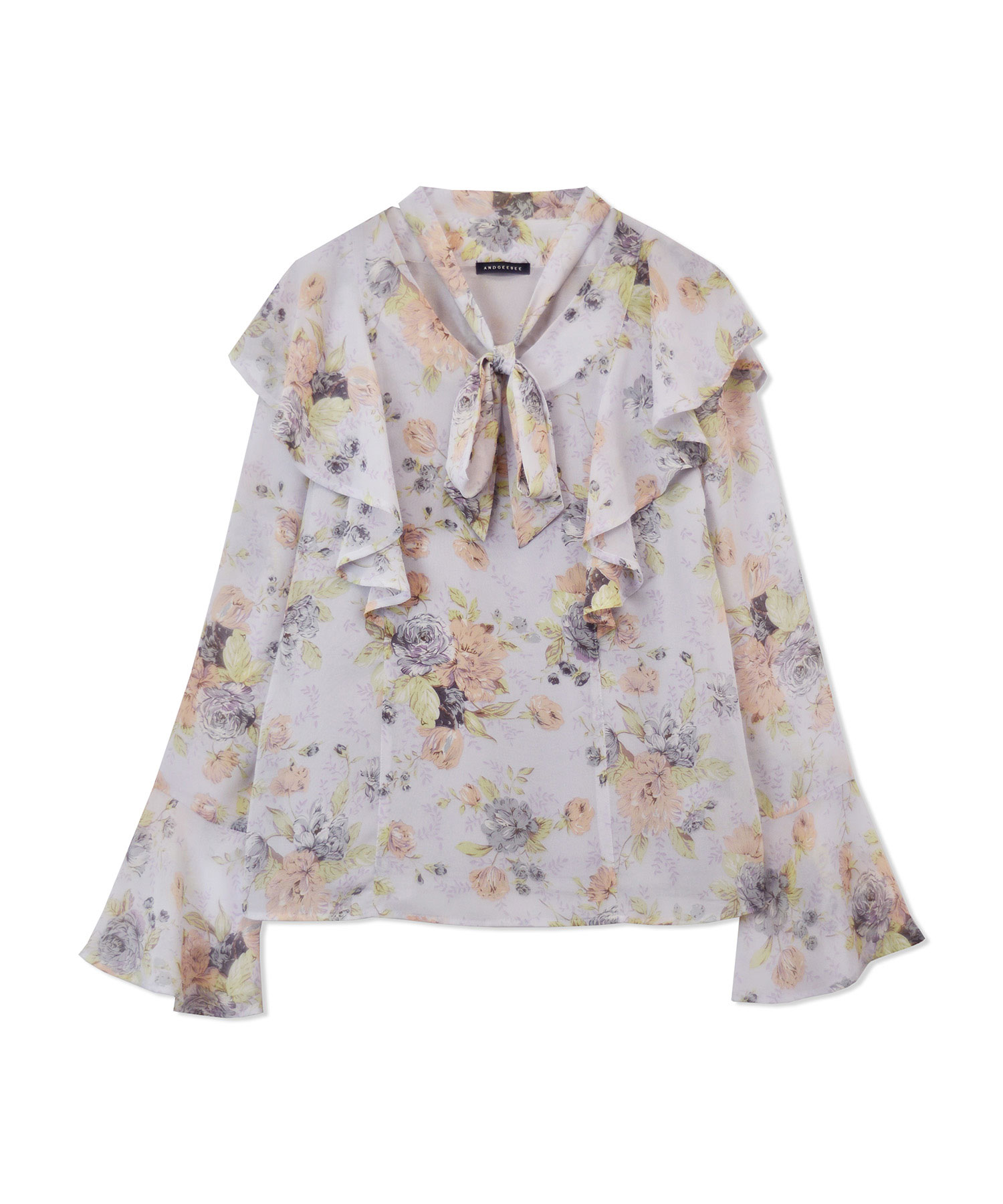 フラワーブラウス