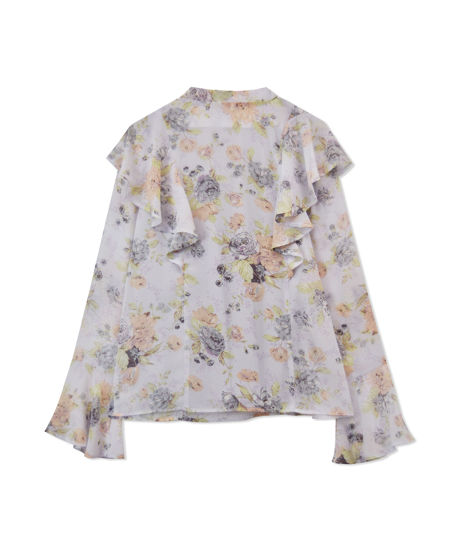 フラワーブラウス