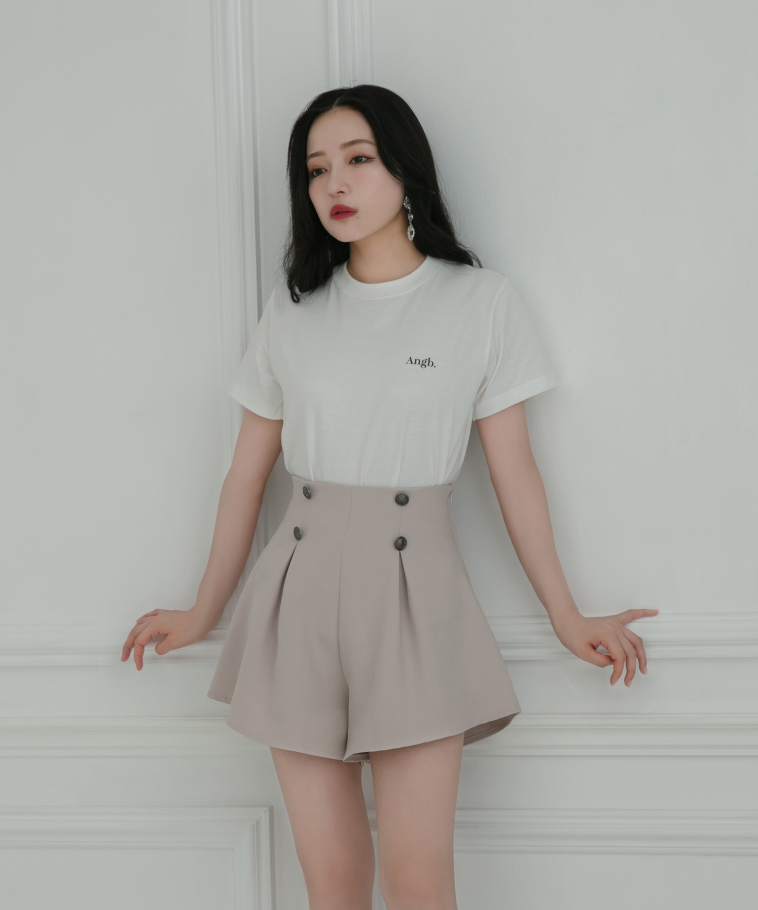 タックフレアショーパン