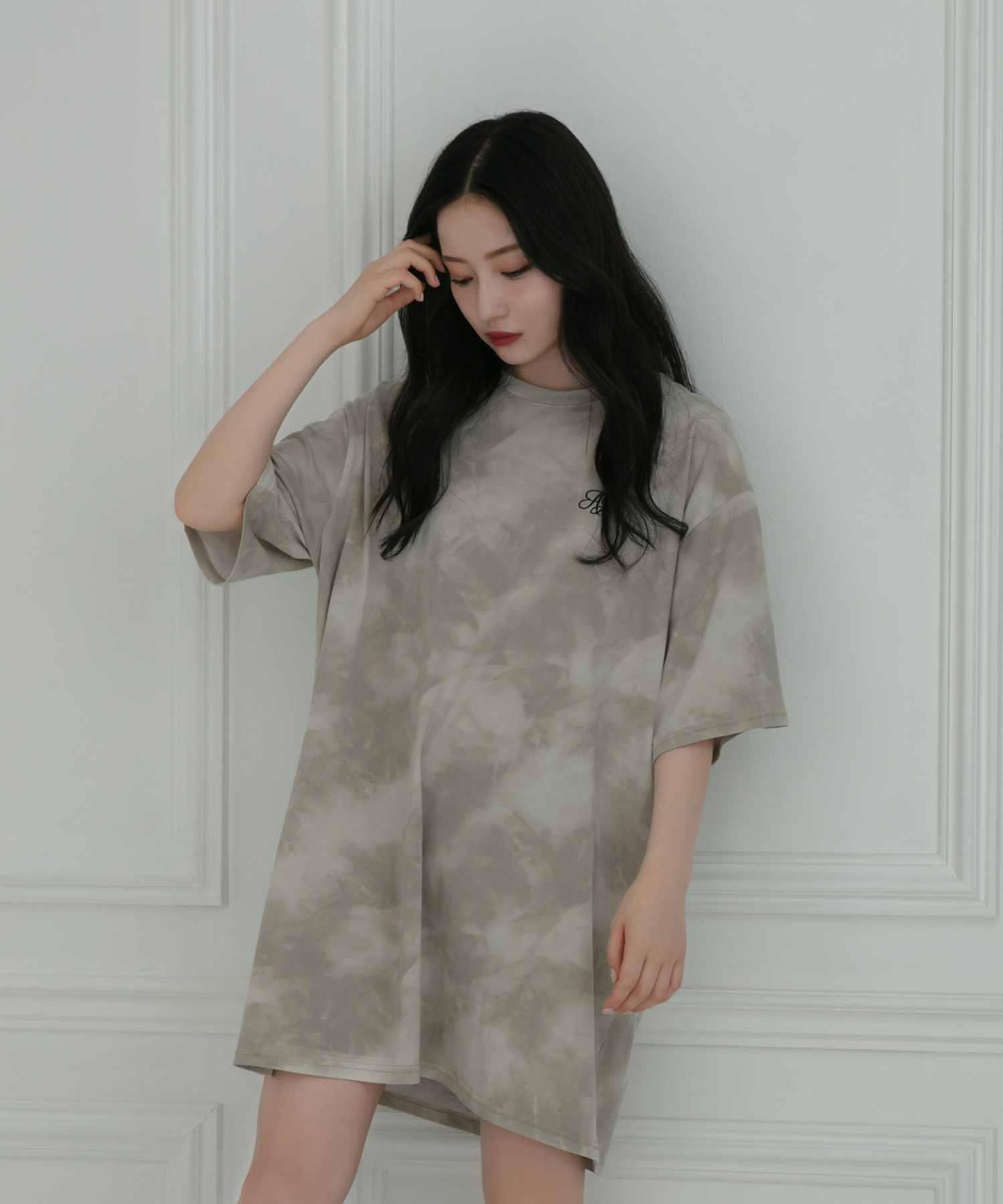 UNISEX ワンポイントタイダイT