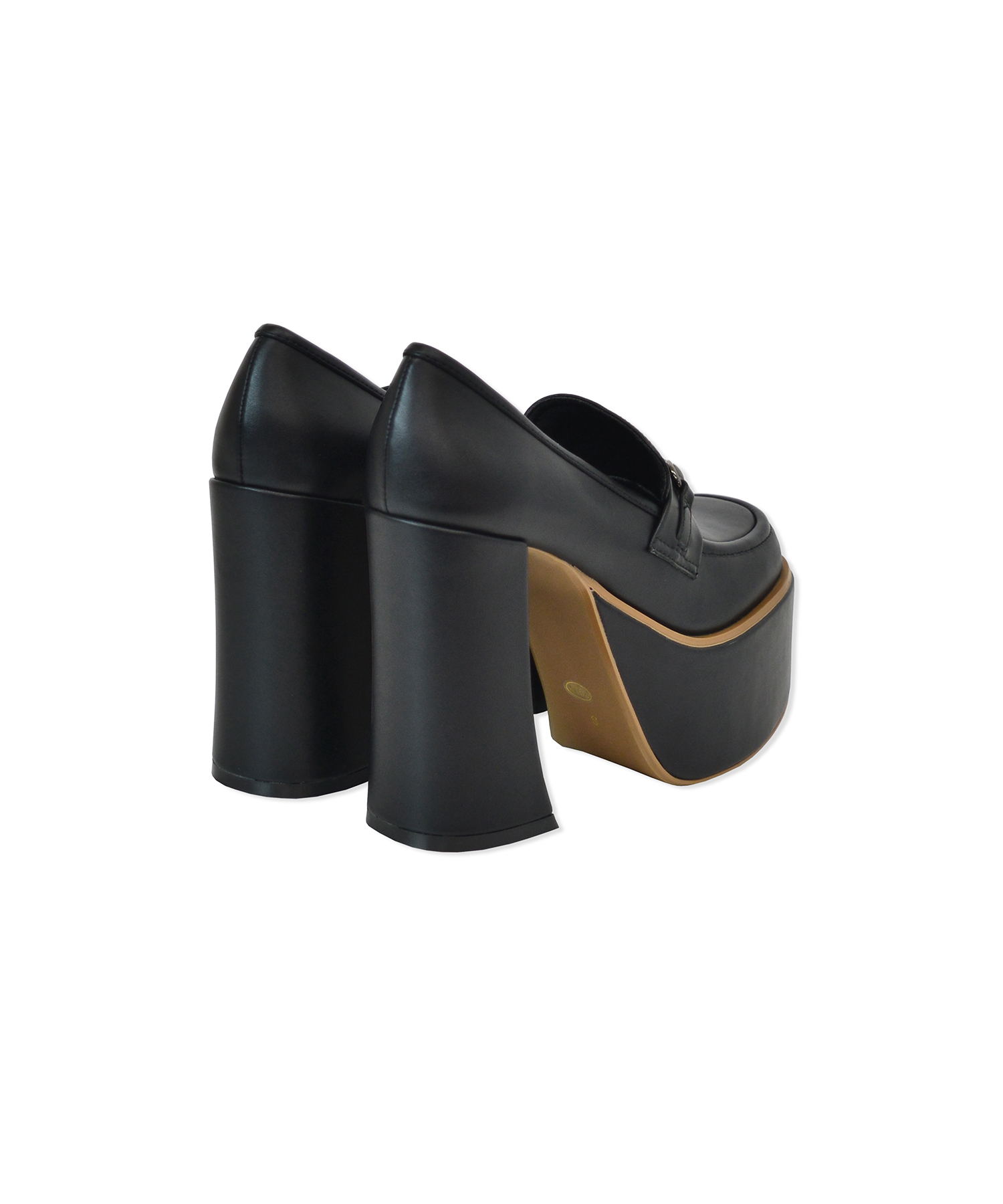 厚底ローファー