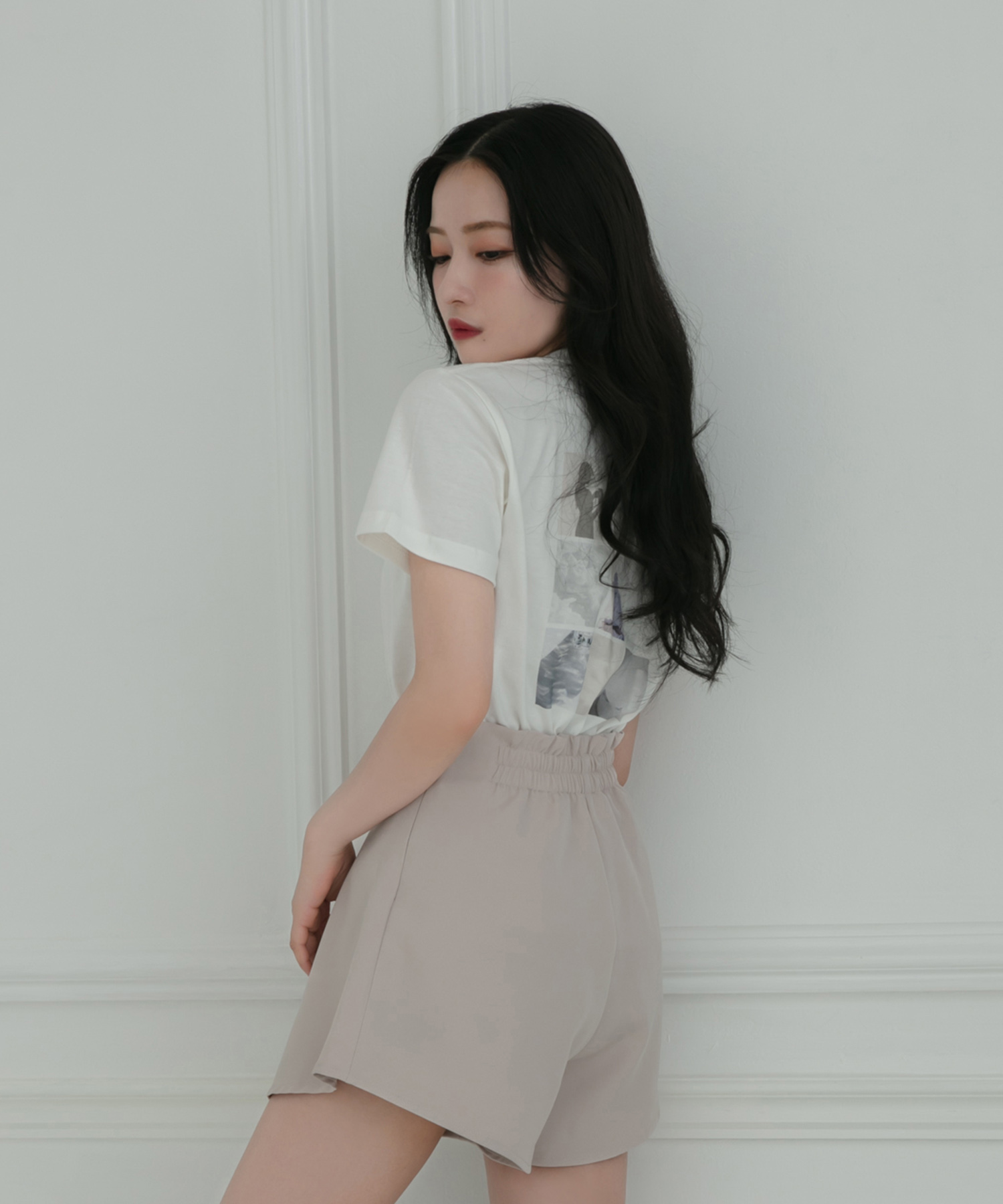 UNISEX バックフォトTシャツ