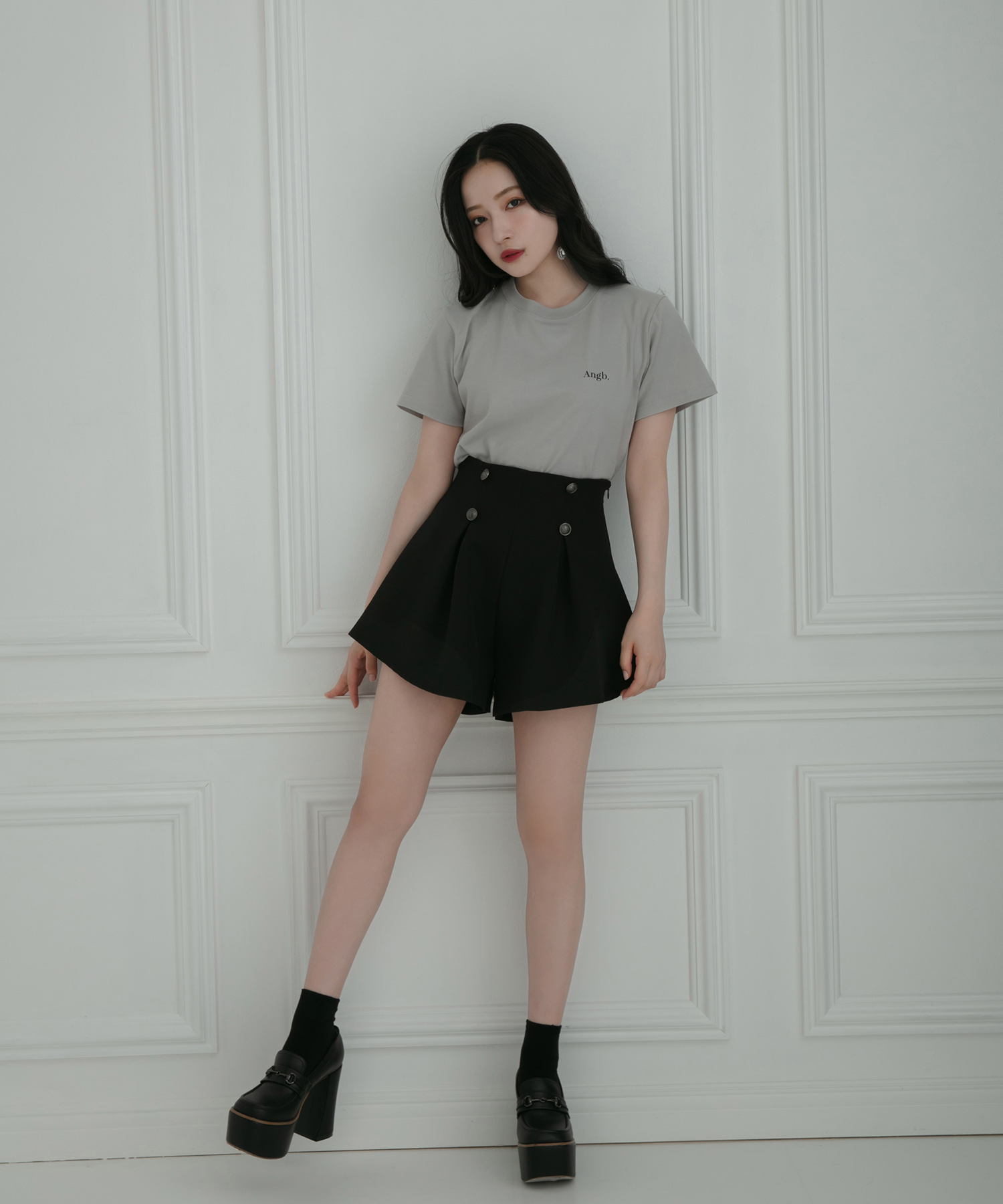 UNISEX バックフォトTシャツ