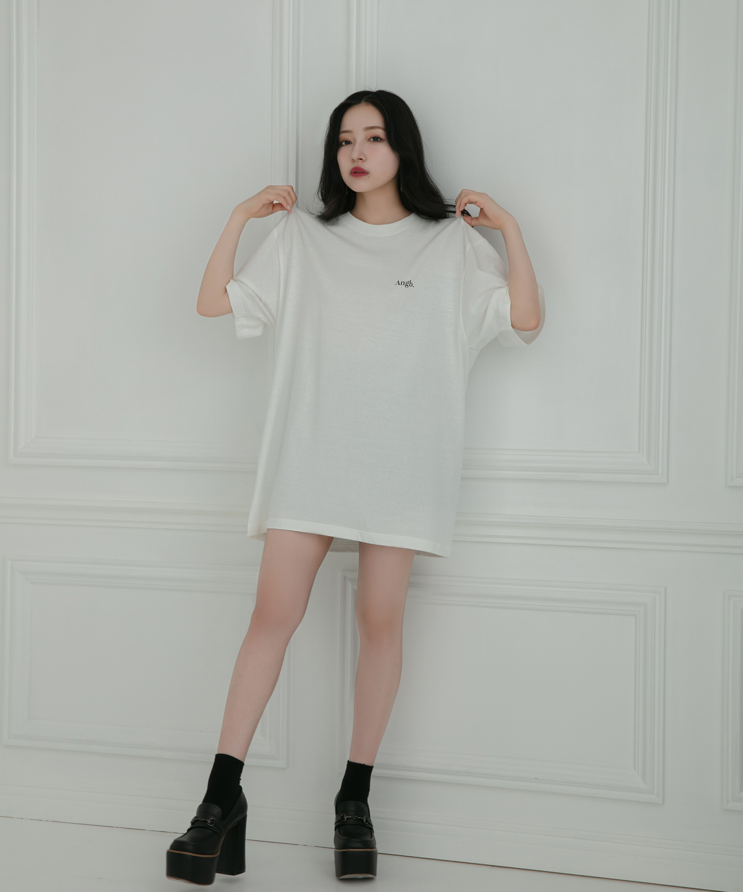 UNISEX バックフォトTシャツ