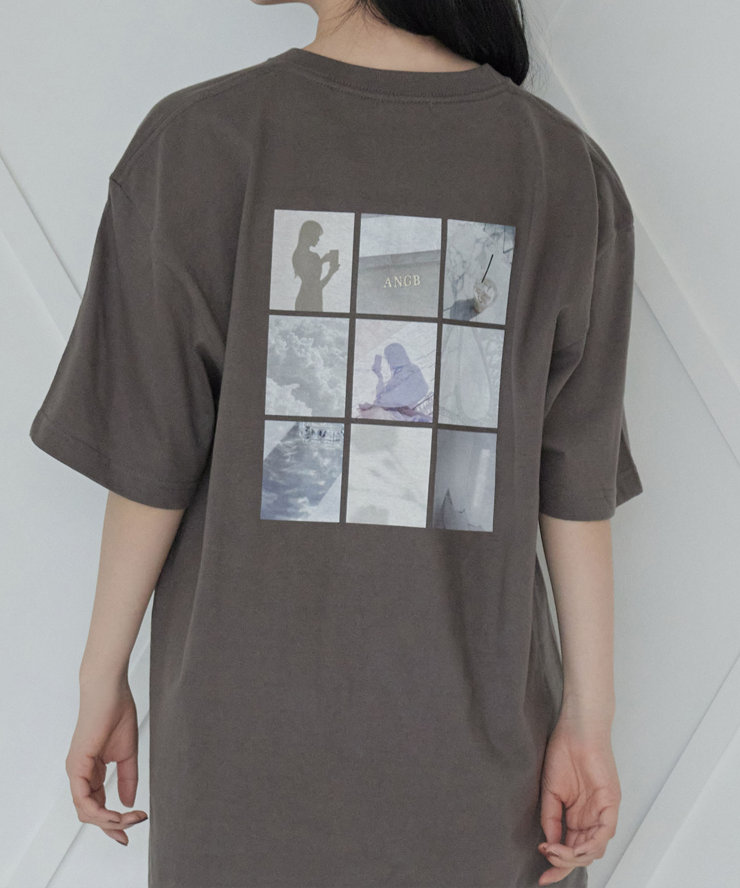 UNISEX バックフォトTシャツ