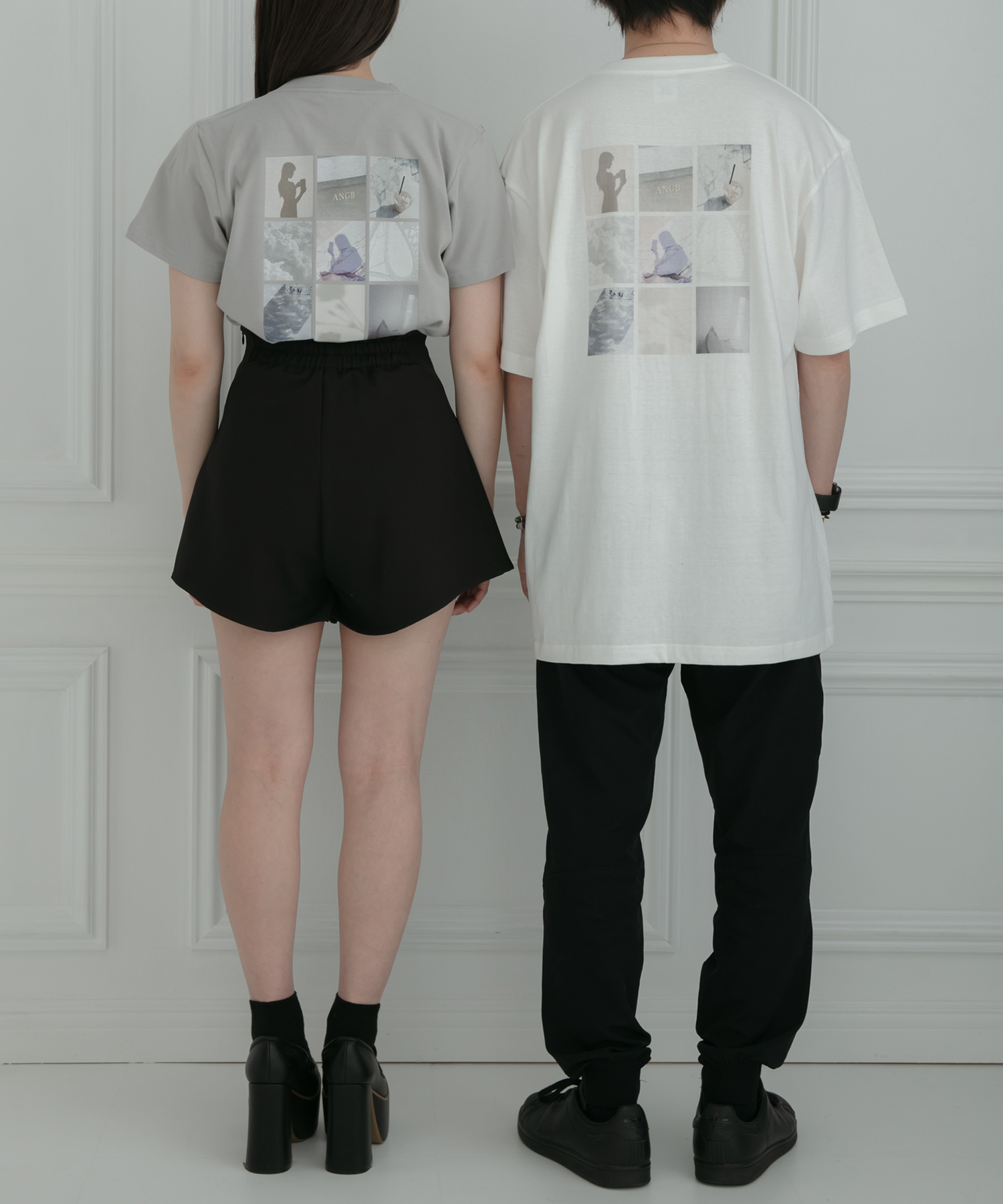 UNISEX バックフォトTシャツ