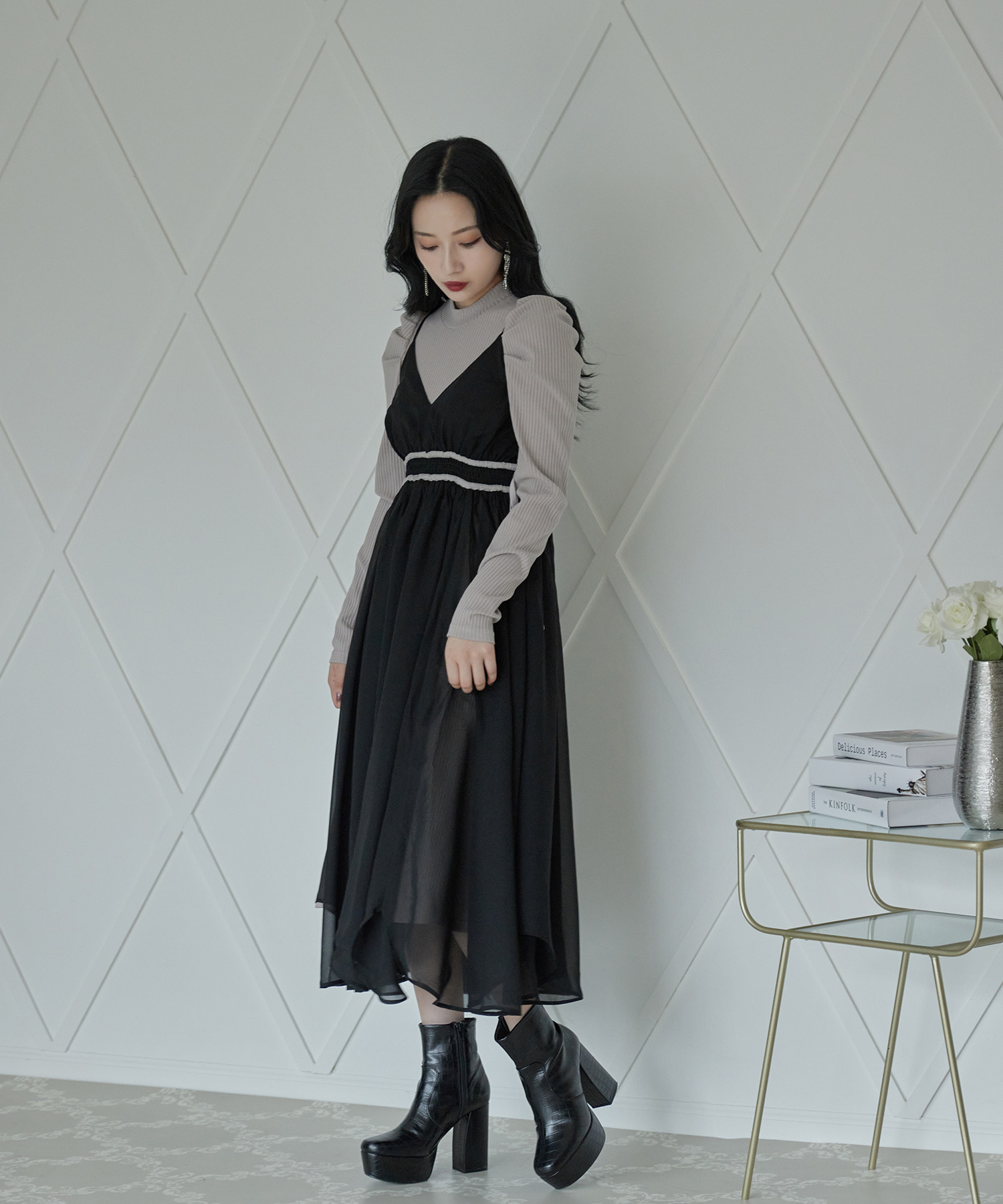 シフォンキャミワンピセット – BUNNY APARTMENT