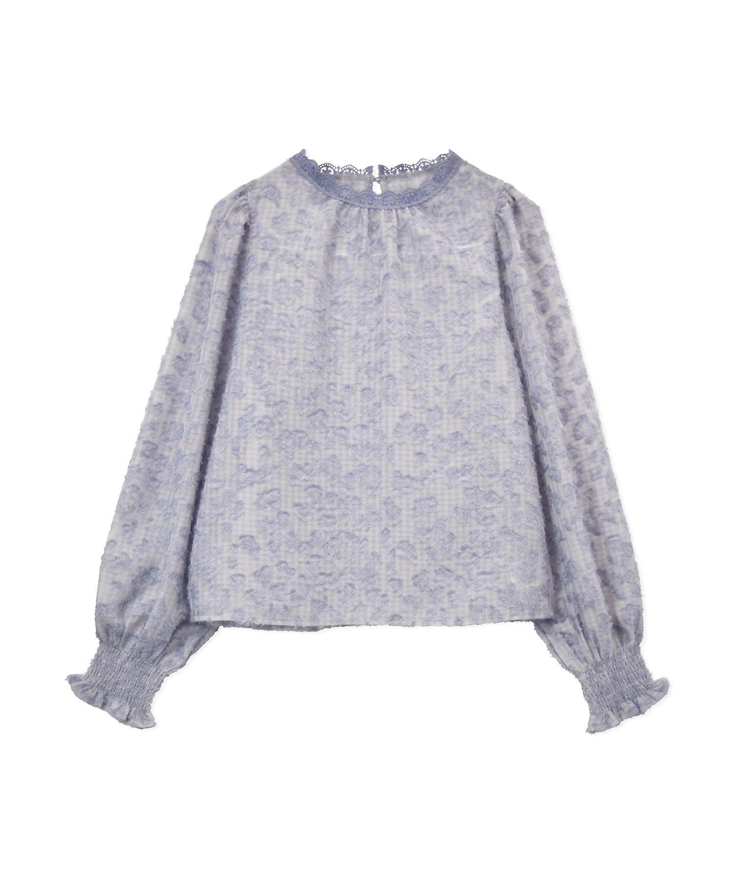 シャギーブラウス