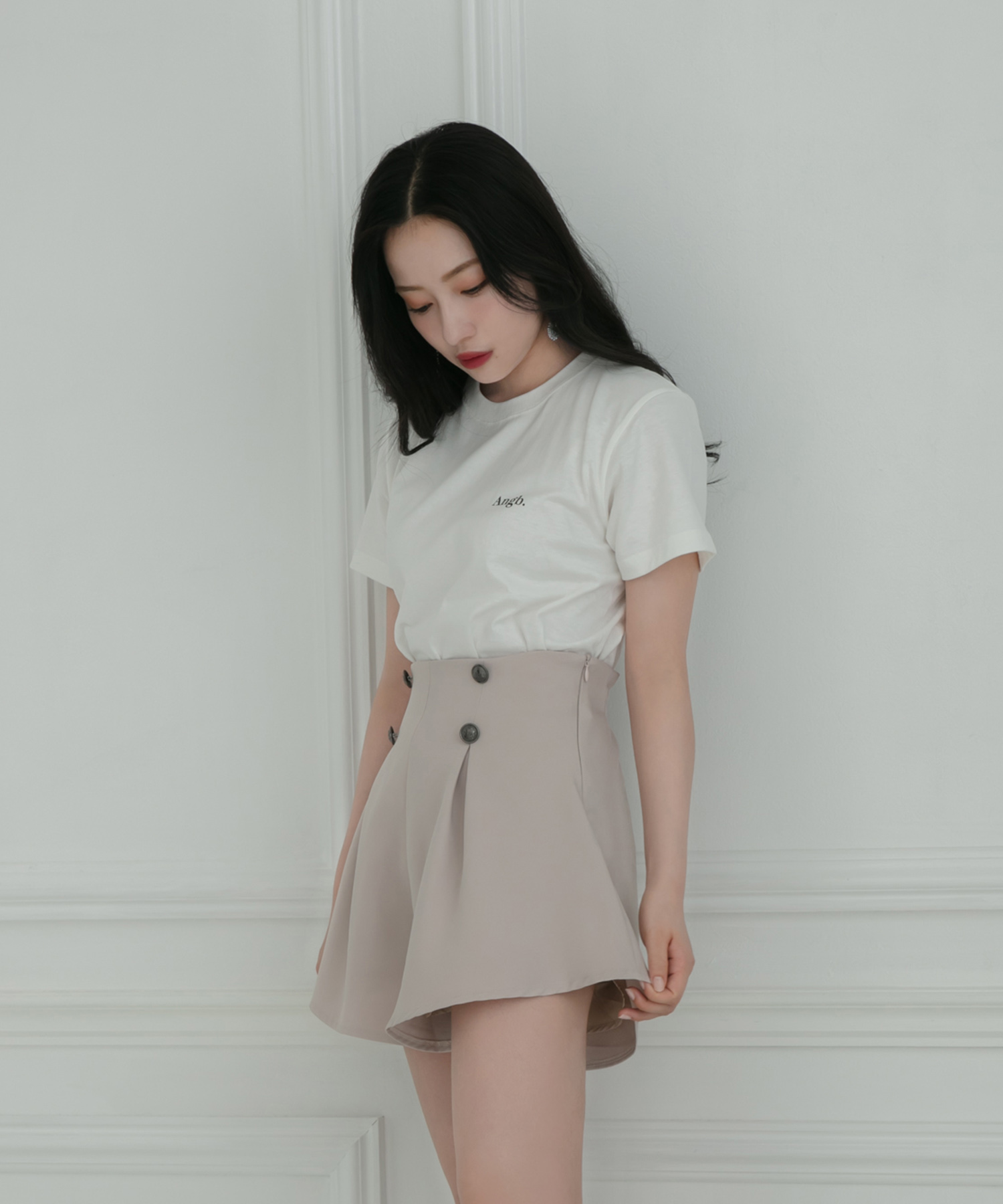 タックフレアショーパン