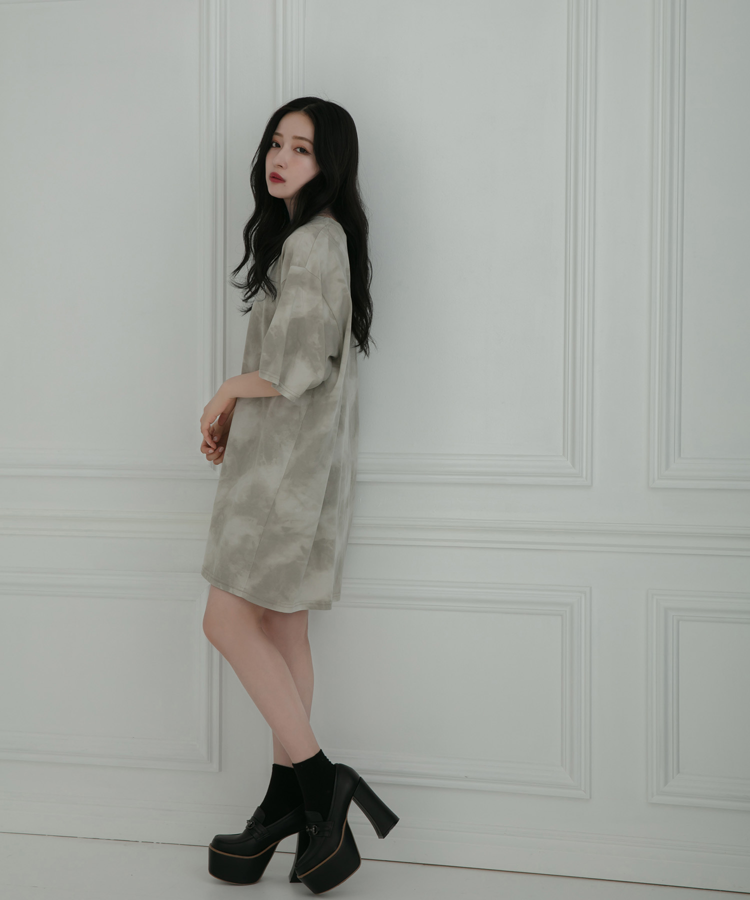 UNISEX ワンポイントタイダイT