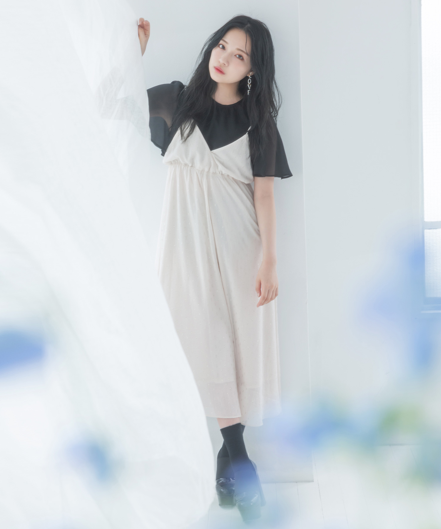 ドッキングキャミワンピ