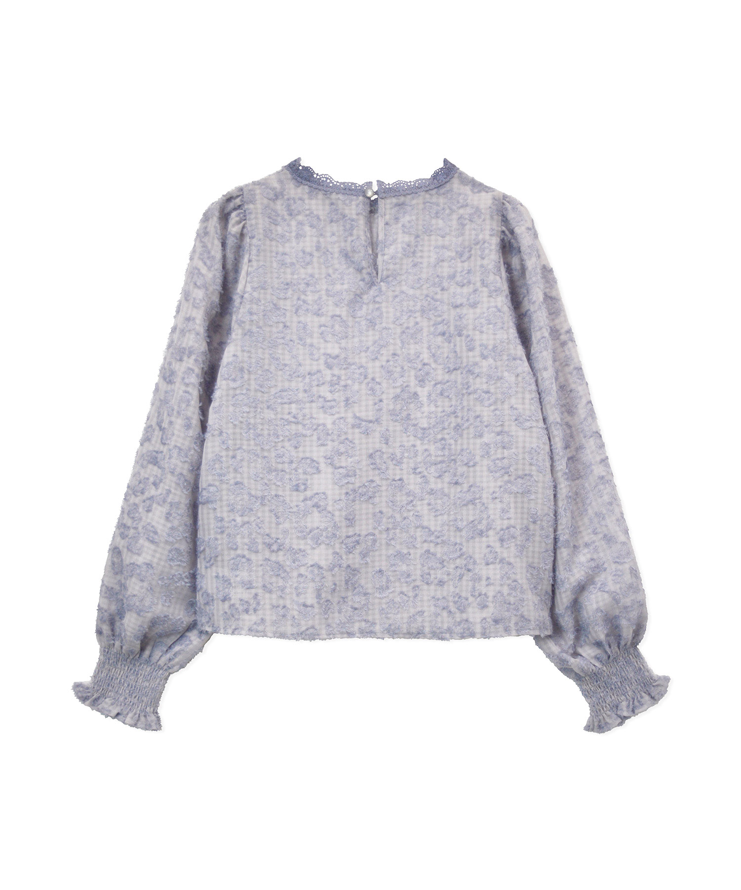 シャギーブラウス