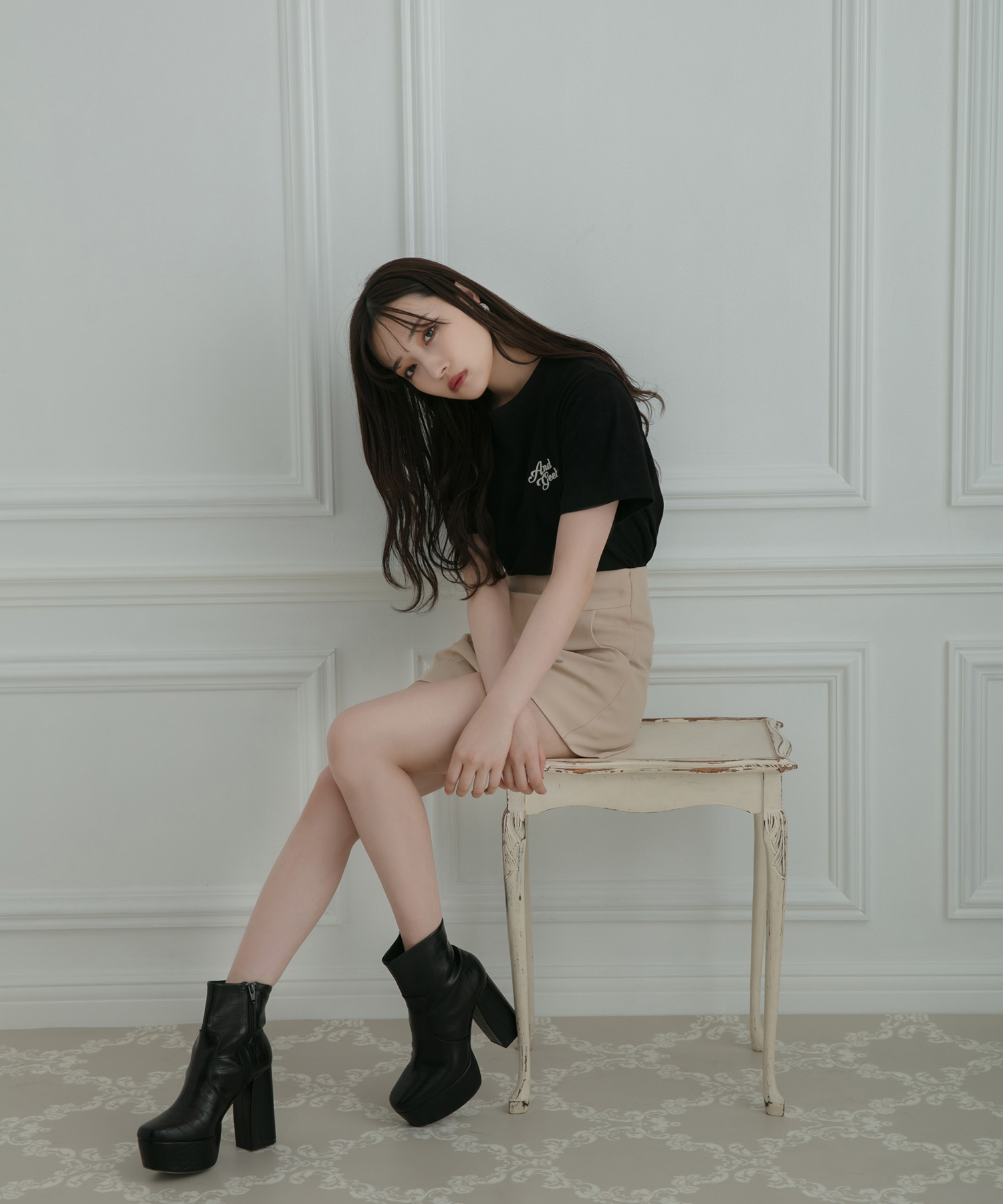 SELECT ハイウエストショーパン