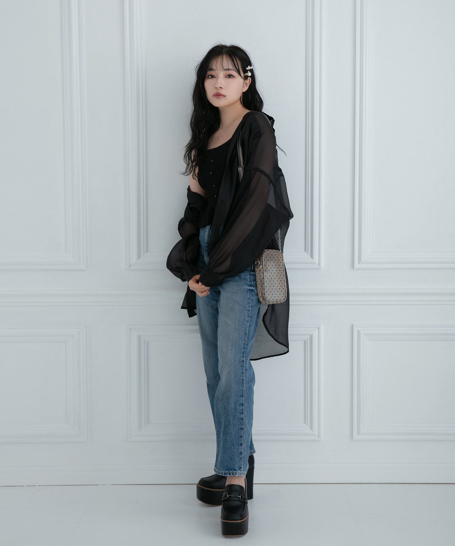 ドットスマホバッグ