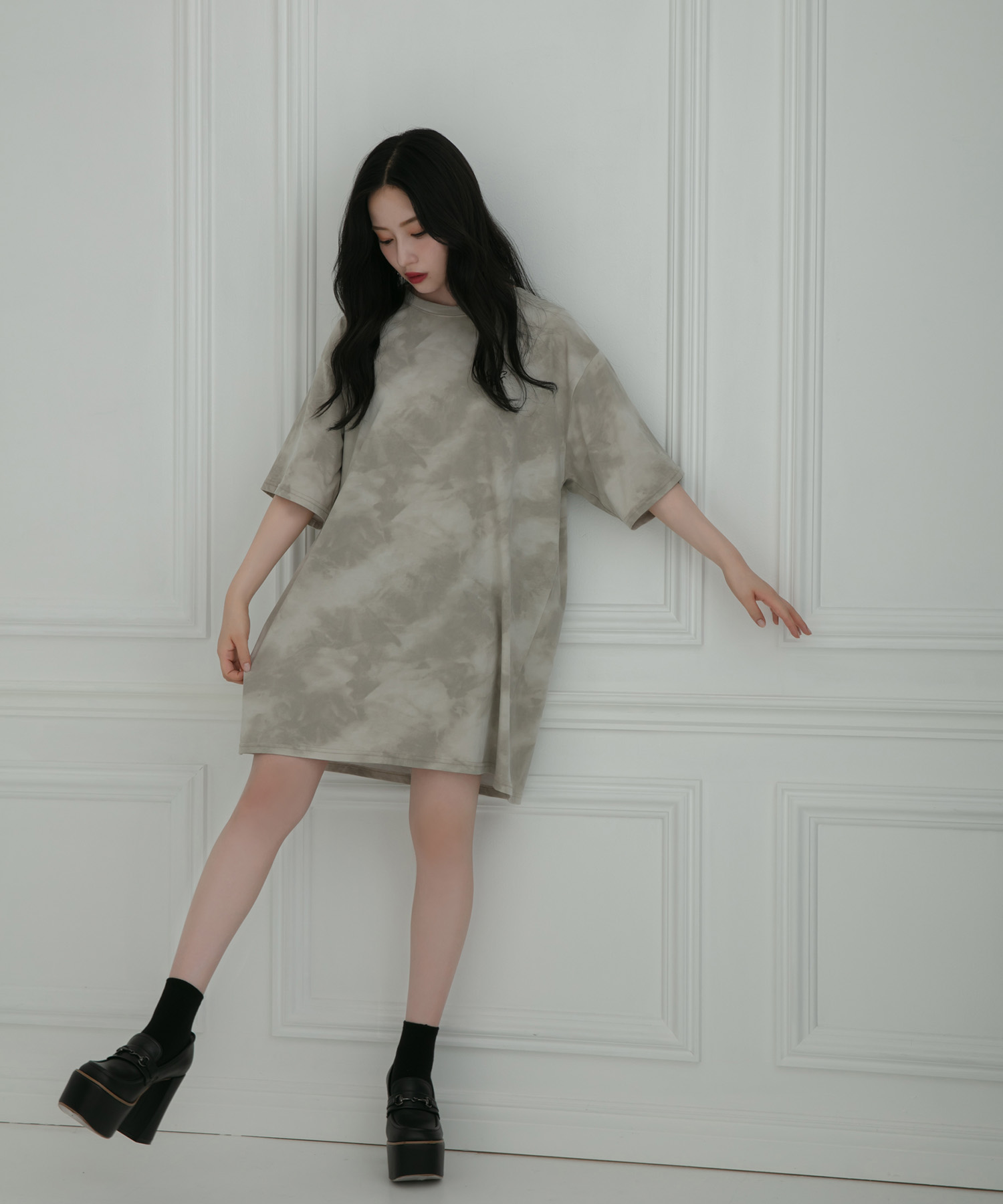 UNISEX ワンポイントタイダイT