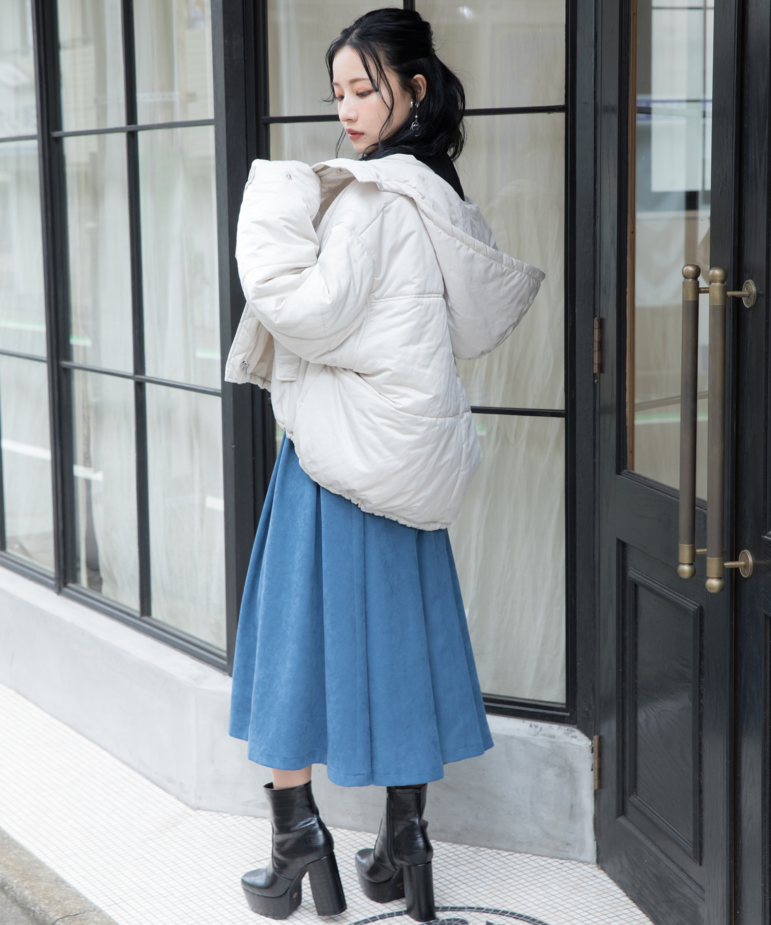 オーバーサイズ中綿ジャケット – BUNNY APARTMENT