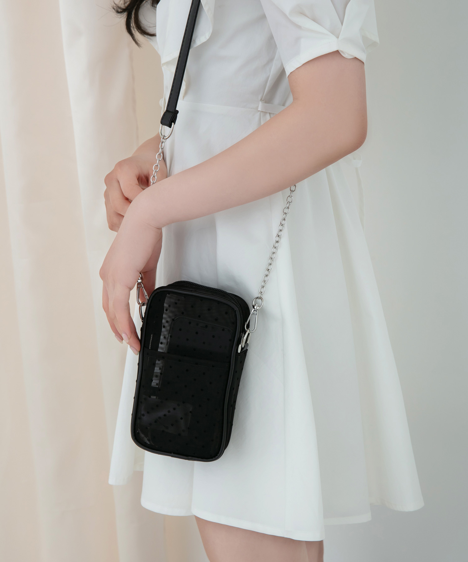 ドットスマホバッグ