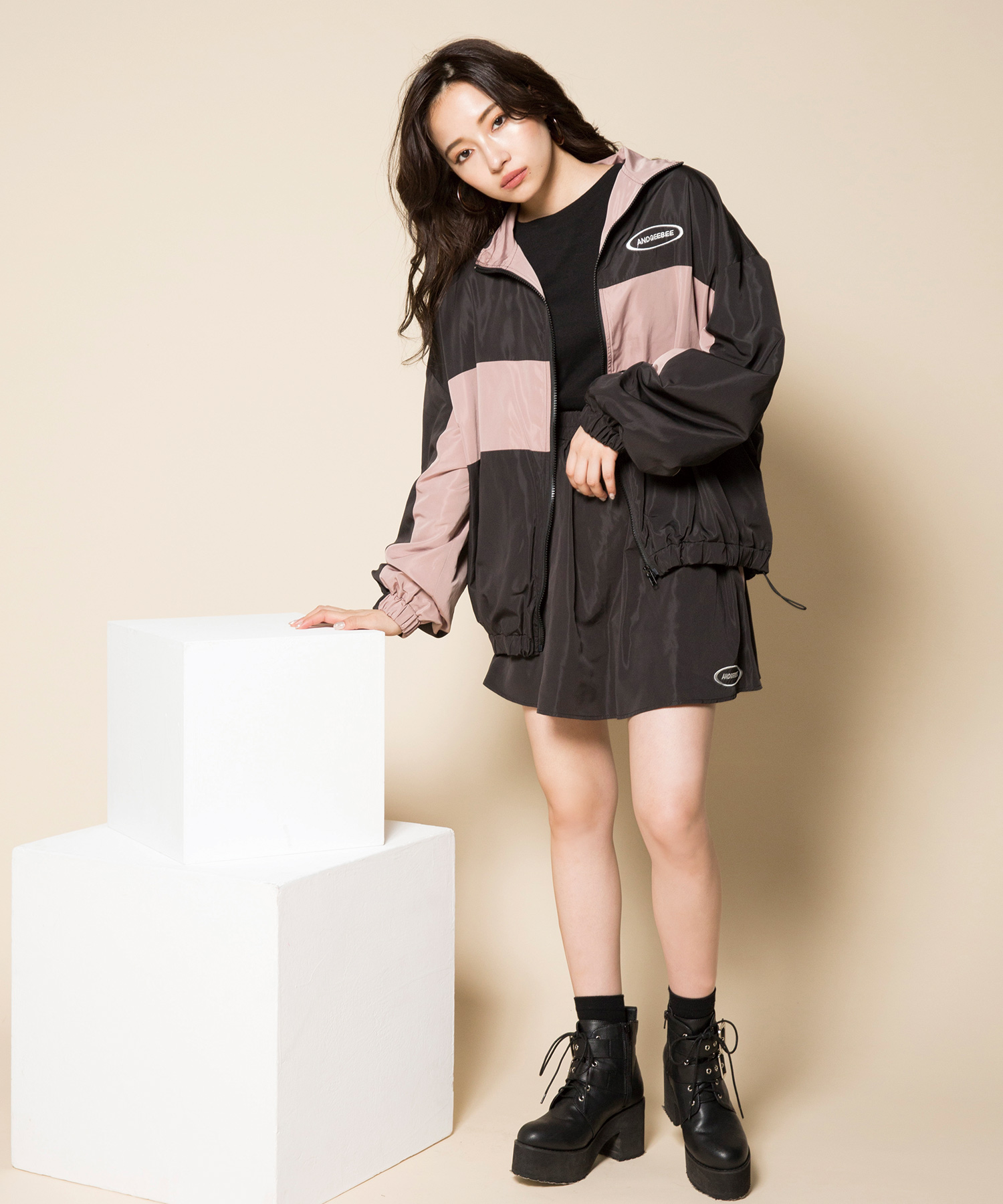 ハイショクフレアスカート