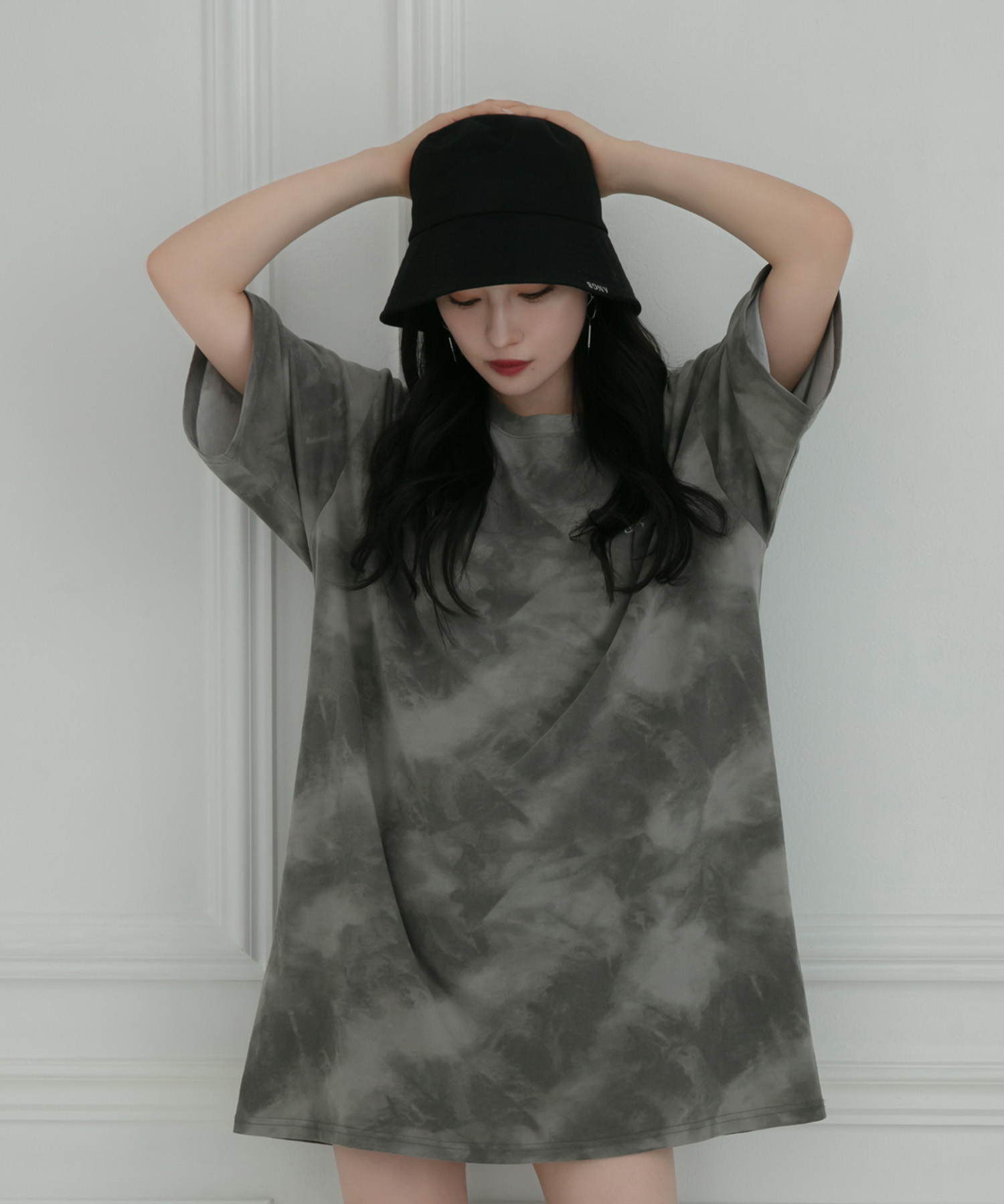 UNISEX ワンポイントタイダイT