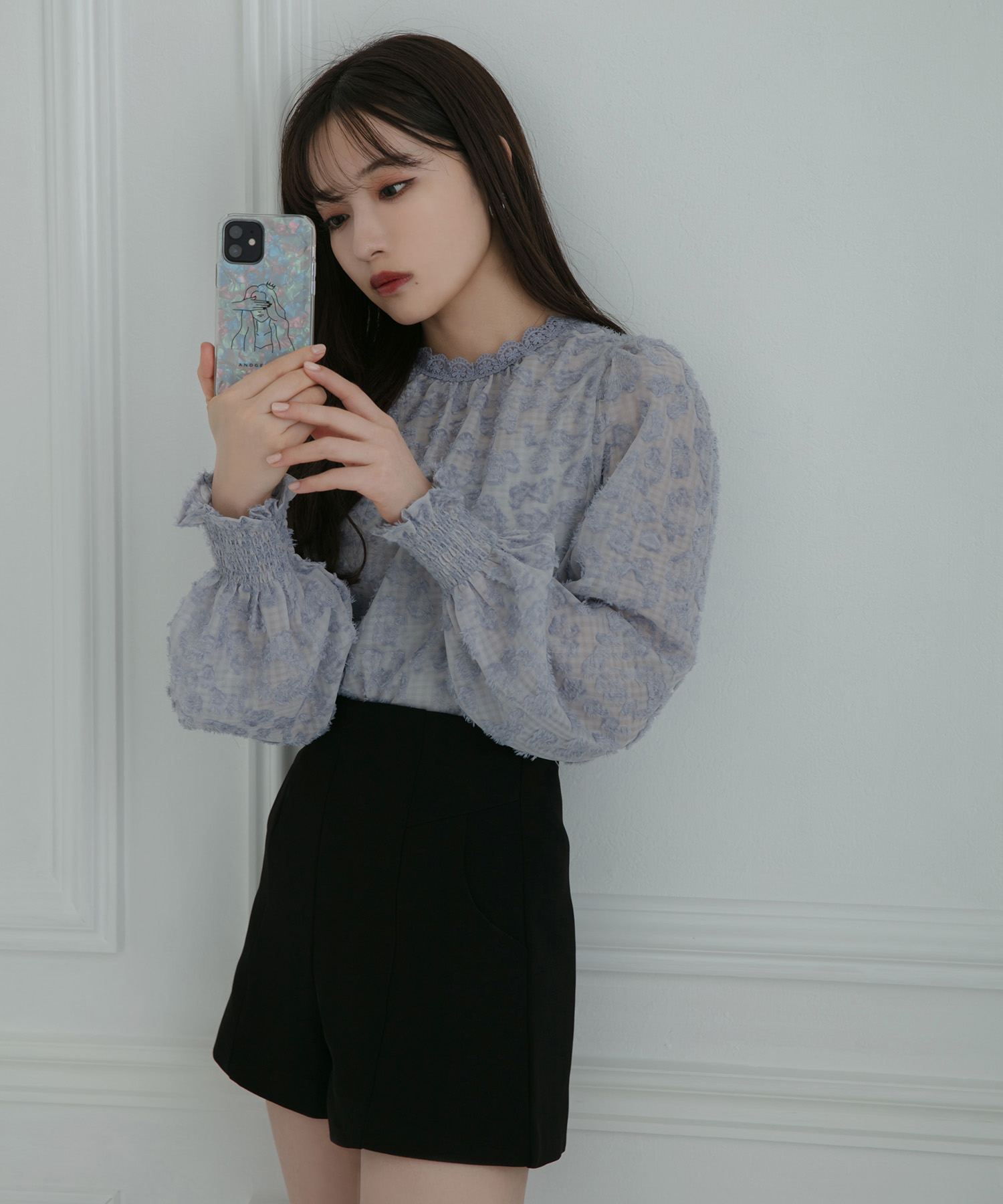 SELECT ハイウエストショーパン