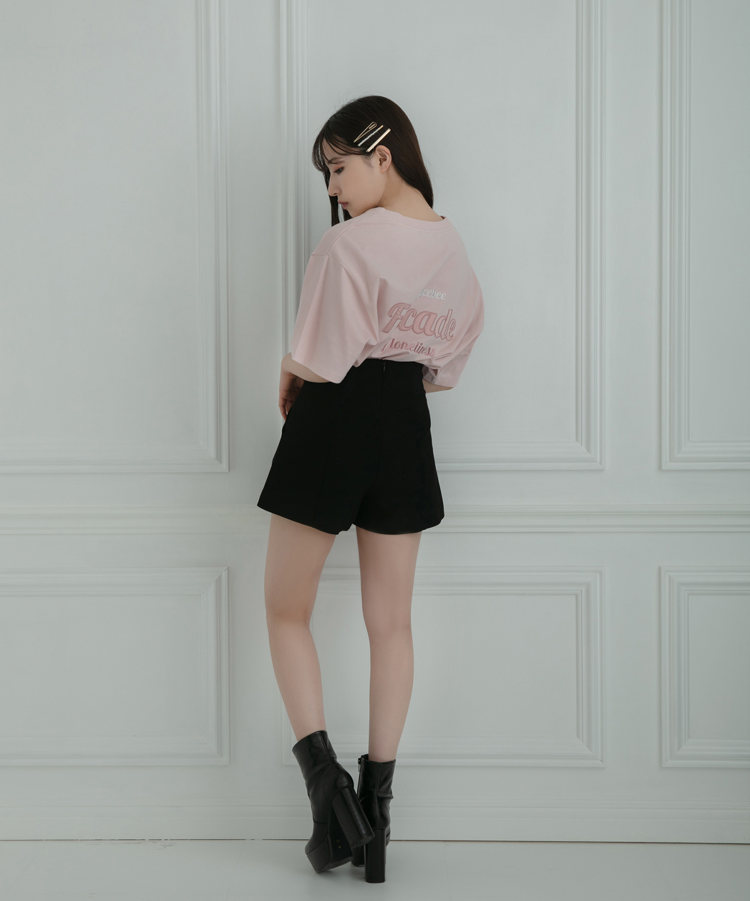 SELECT ハイウエストショーパン