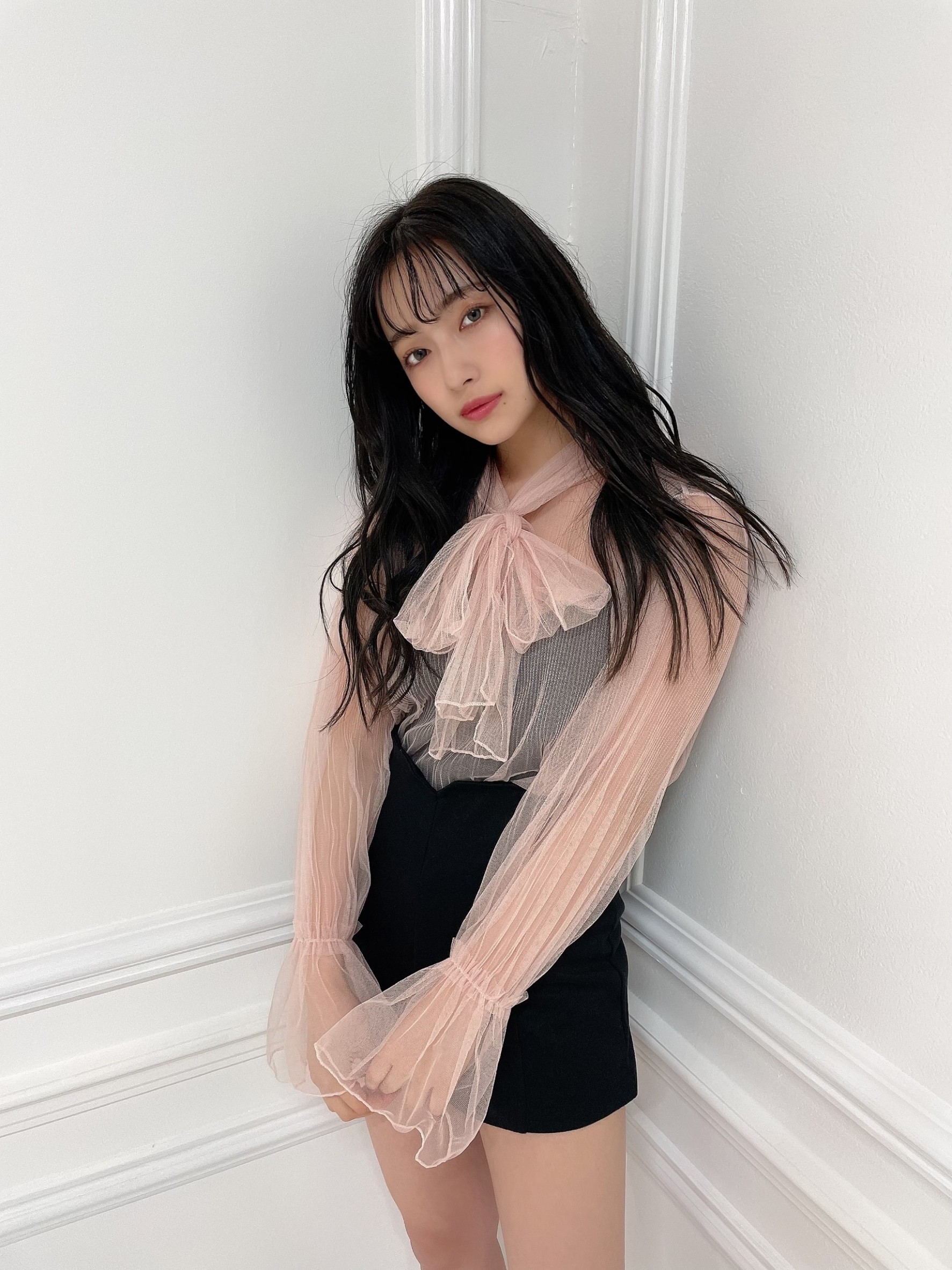 SELECT シアーボウタイブラウス