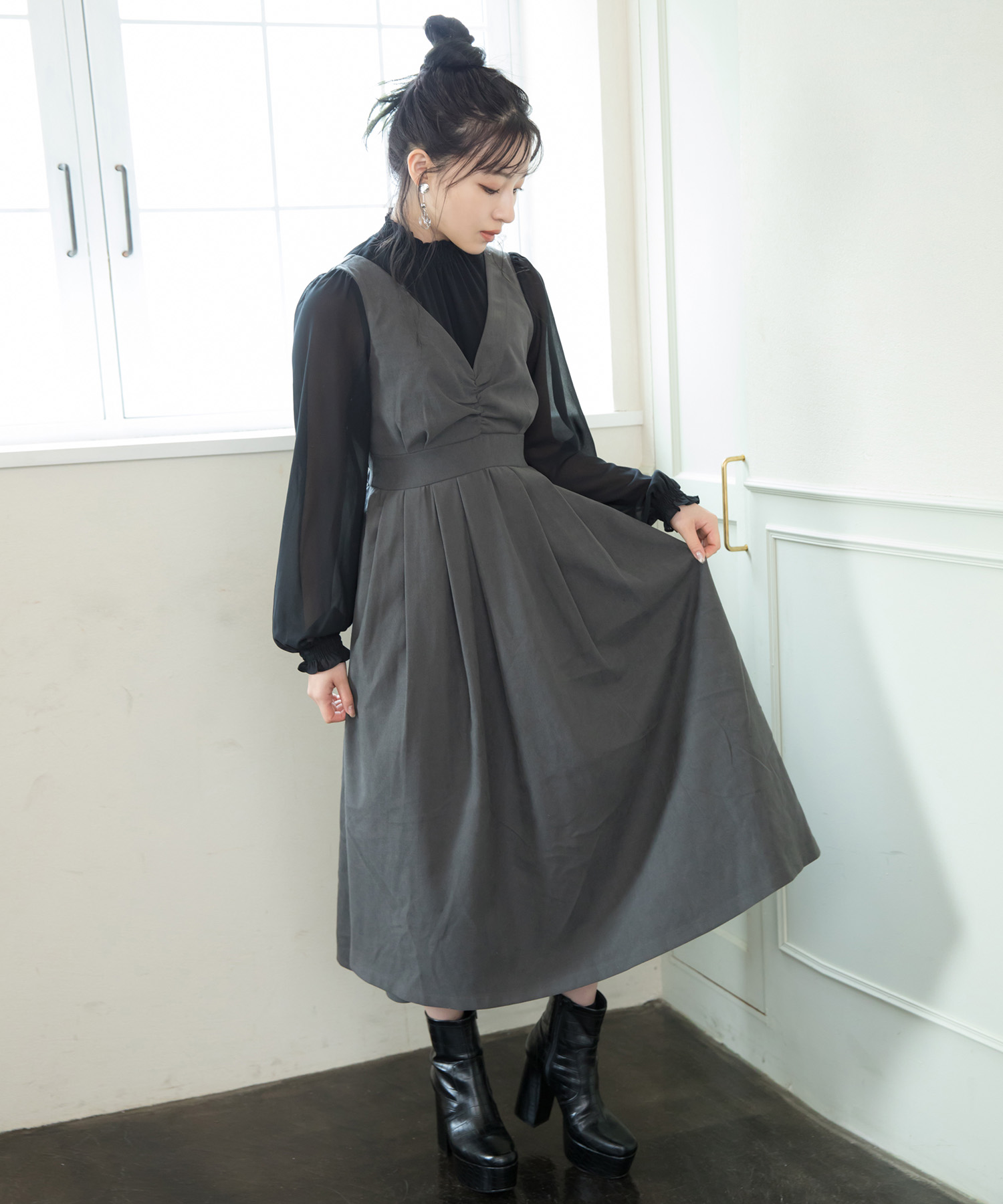 クラシックドッキングワンピ