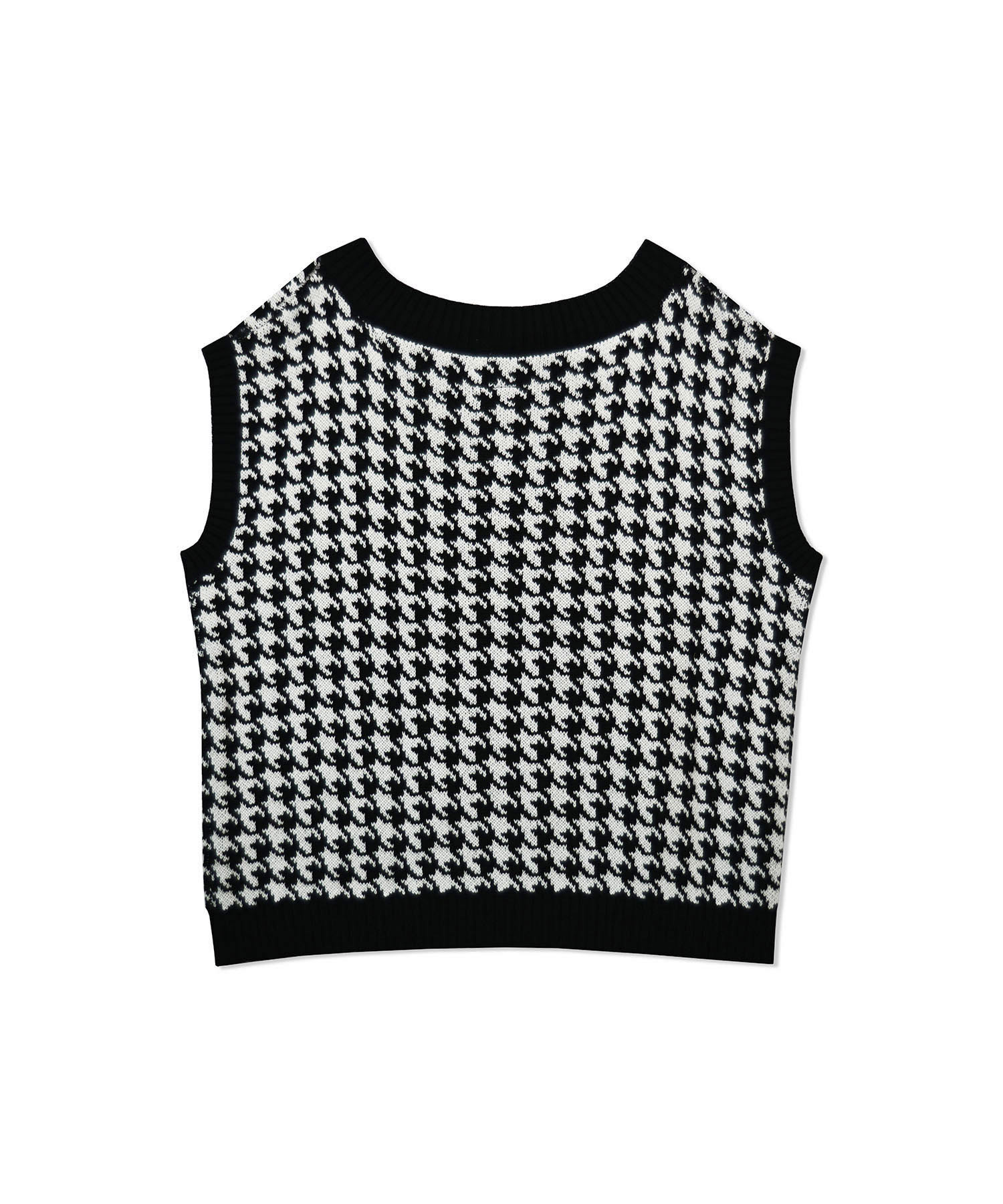 UNISEX 千鳥ニットベスト