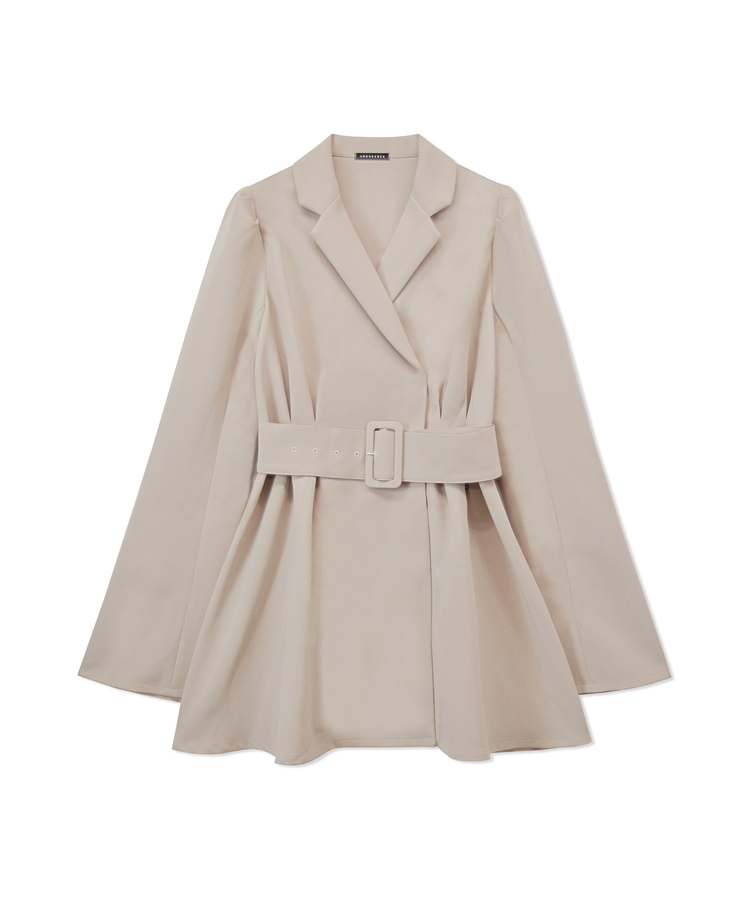 ジャケットタックワンピ