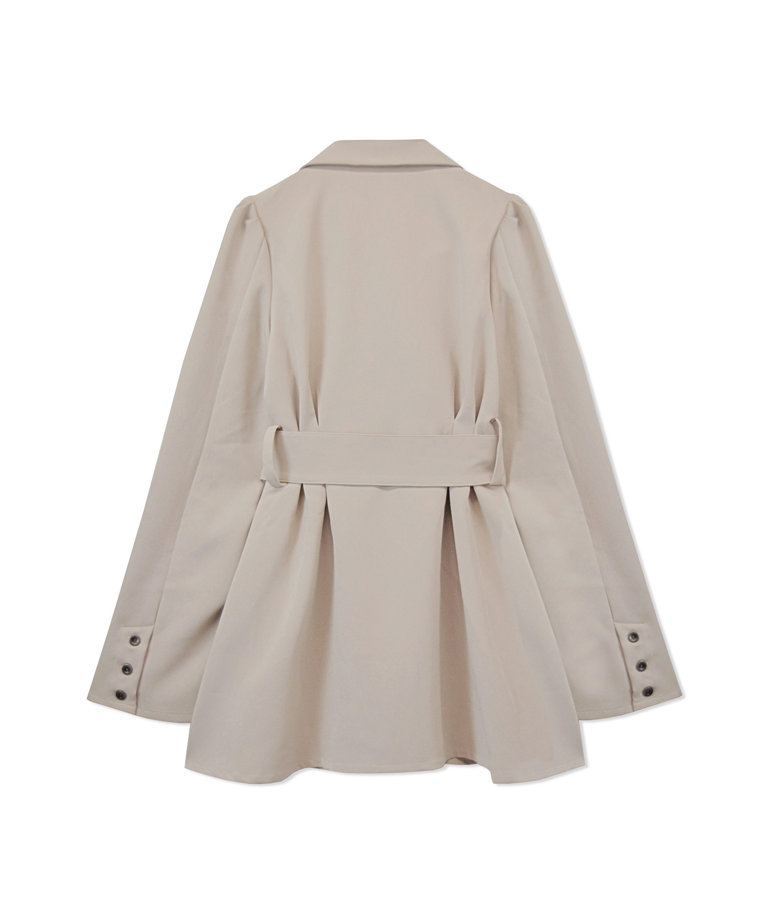 ジャケットタックワンピ