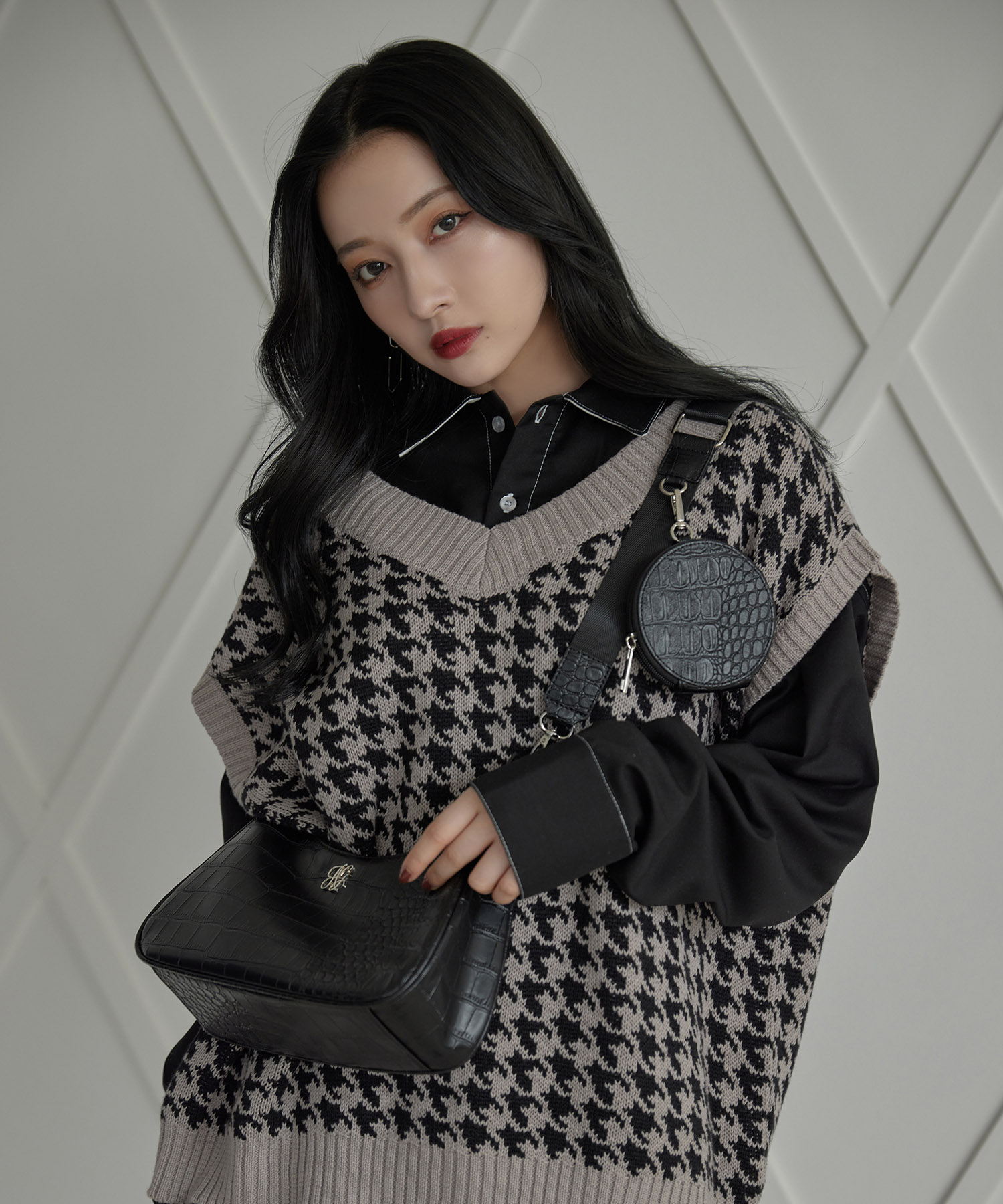 UNISEX ステッチポケットシャツ