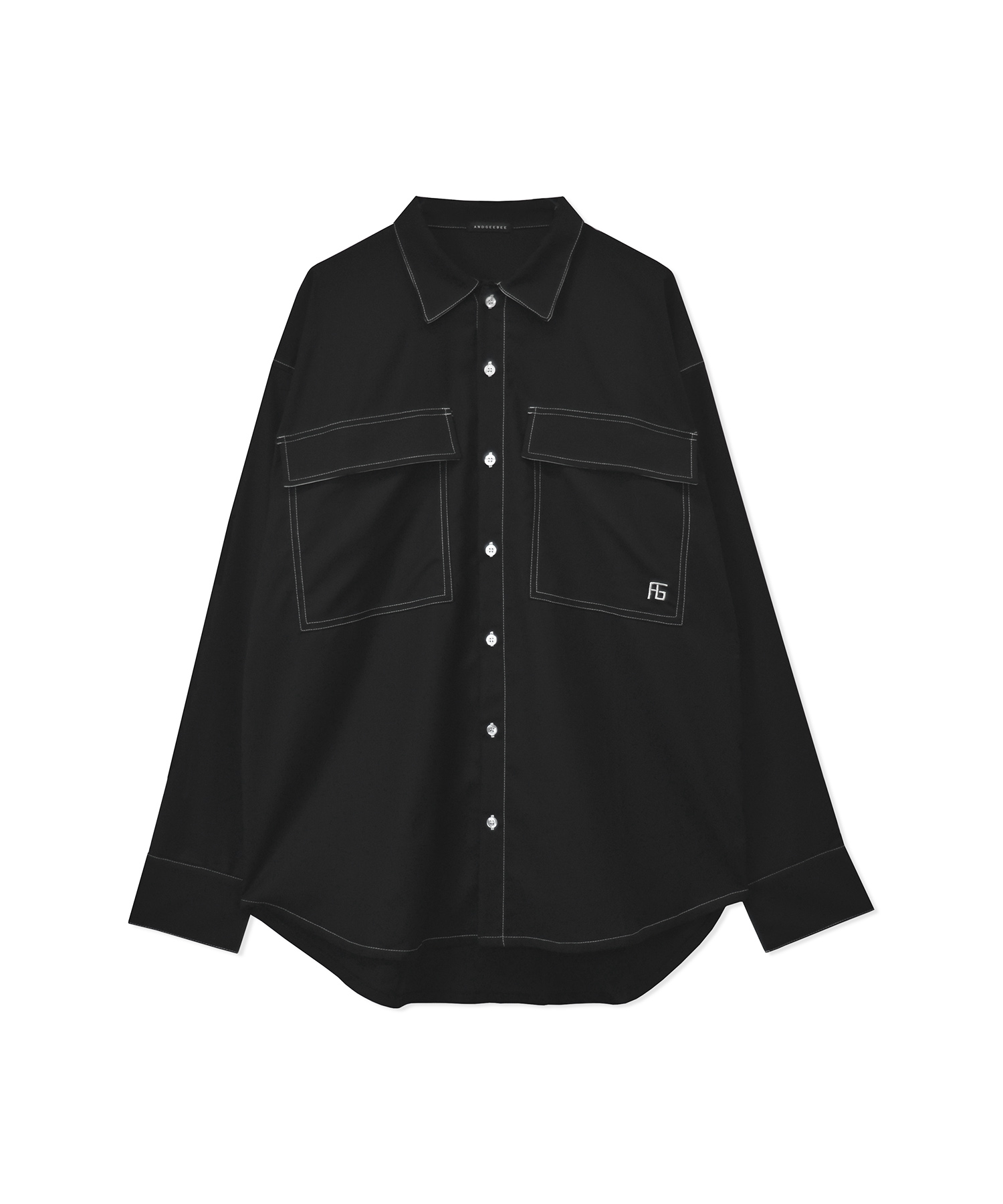 UNISEX ステッチポケットシャツ