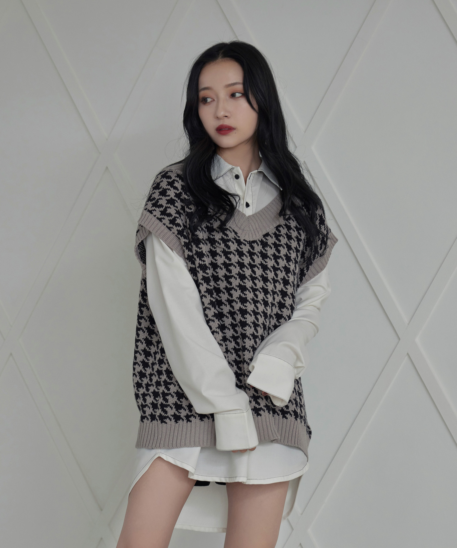 UNISEX ステッチポケットシャツ