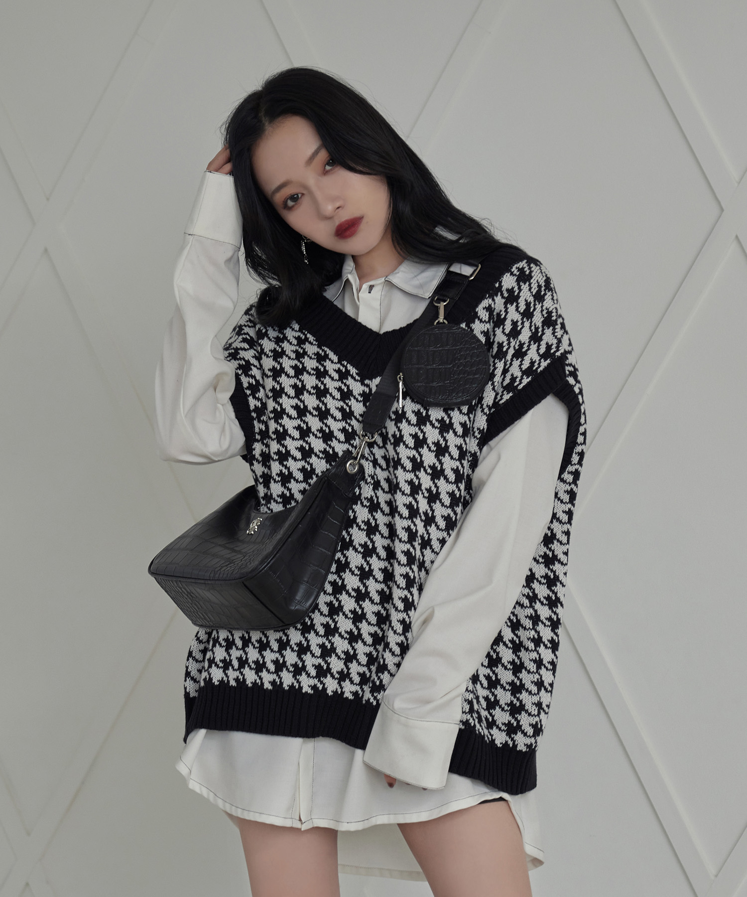 UNISEX ステッチポケットシャツ